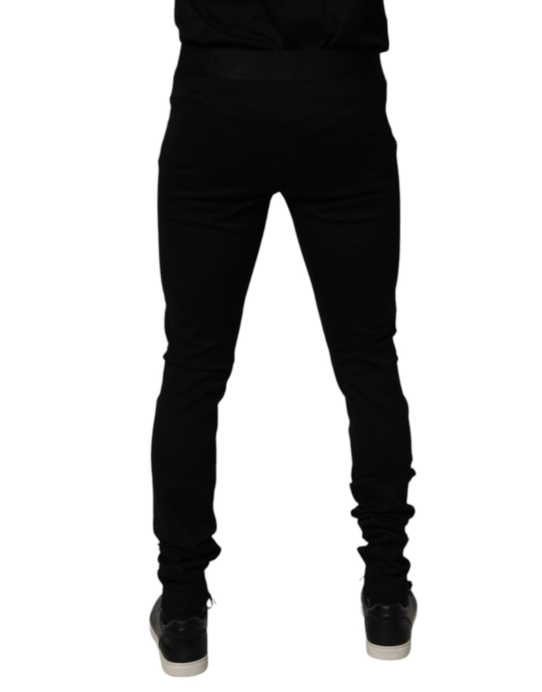 Dolce & Gabbana Black Cotton Jogger Men Sweatpants Pants - RIMODA