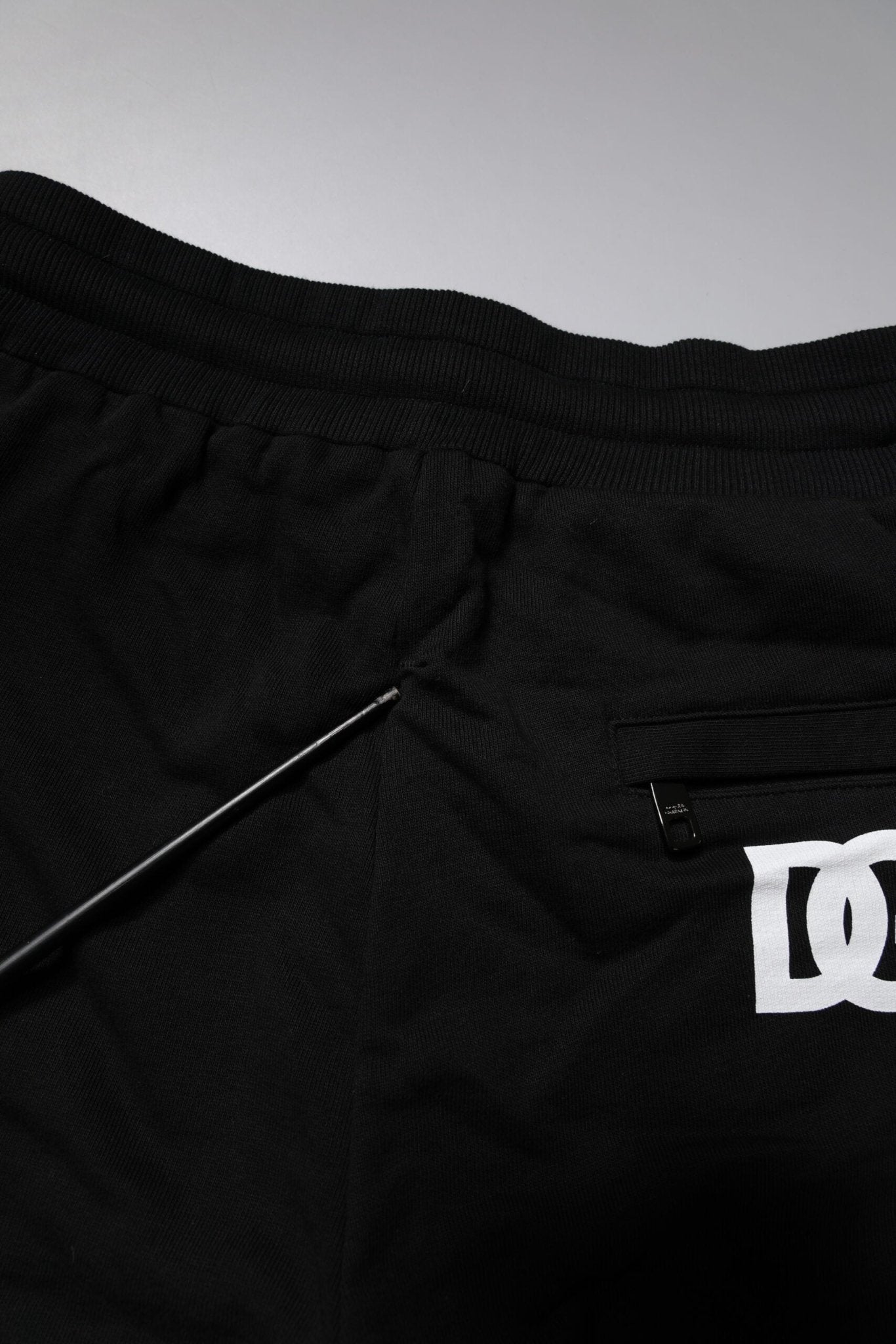 Dolce & Gabbana Black Cotton Jogger Sweatpants Pants - RIMODA