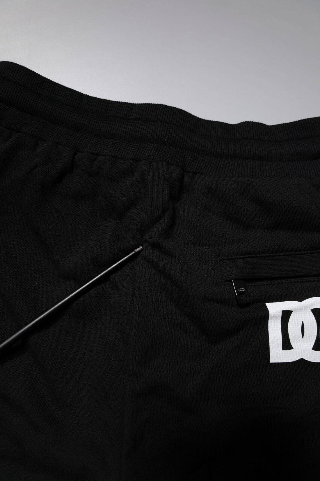 Dolce & Gabbana Black Cotton Jogger Sweatpants Pants - RIMODA