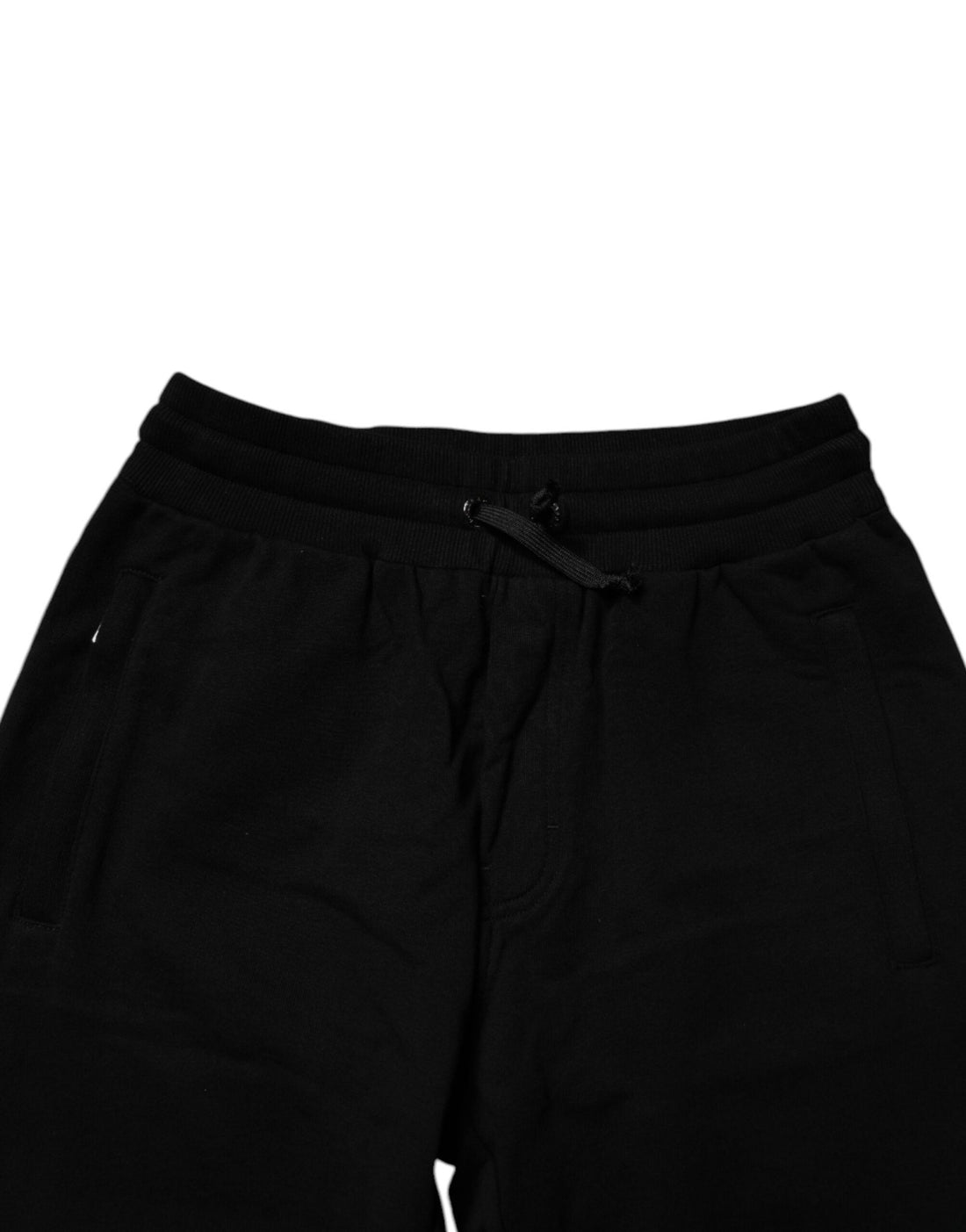 Dolce & Gabbana Black Cotton Jogger Sweatpants Pants - RIMODA