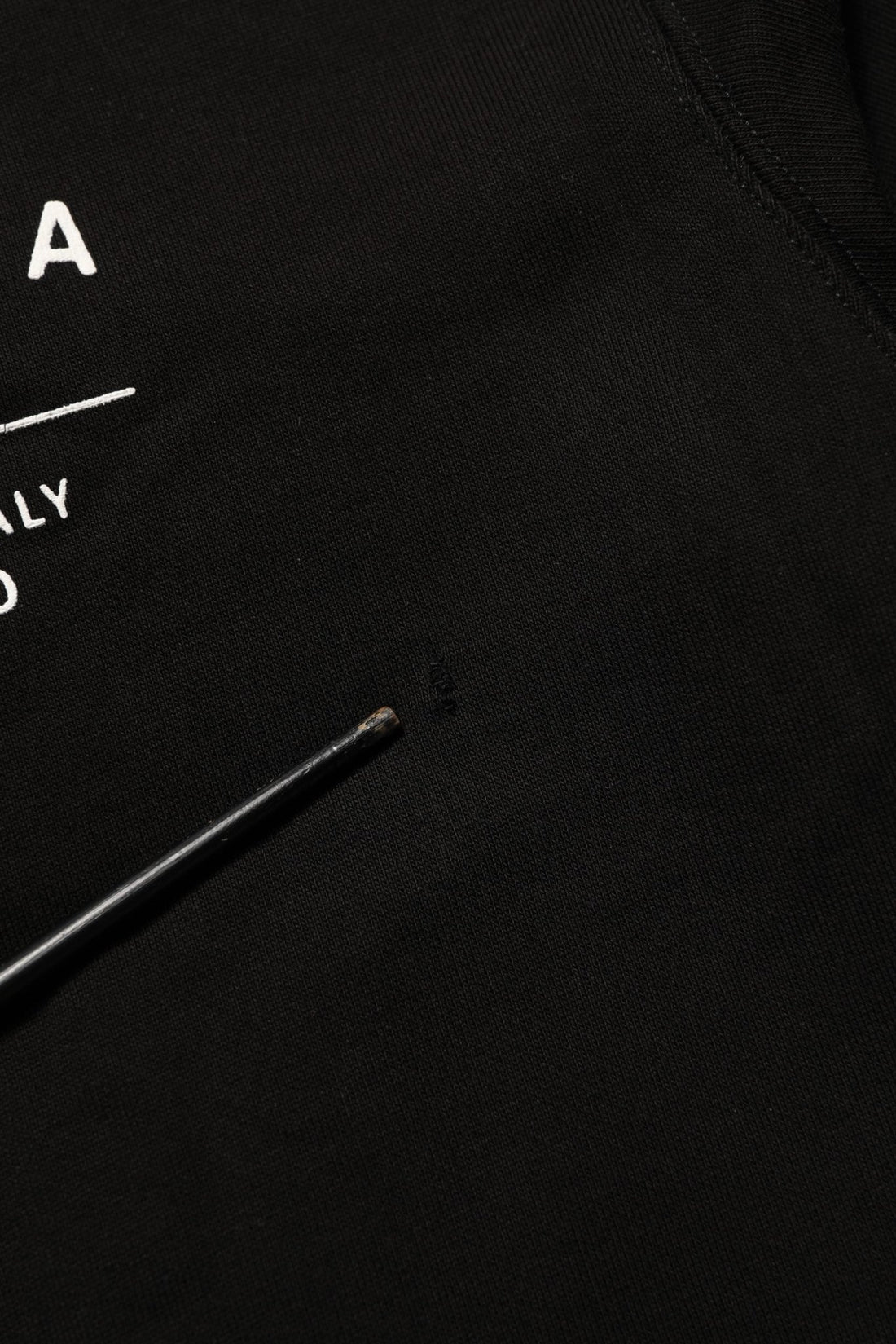 Dolce & Gabbana Black Cotton Logo Print Sweatshirt Sweater - RIMODA