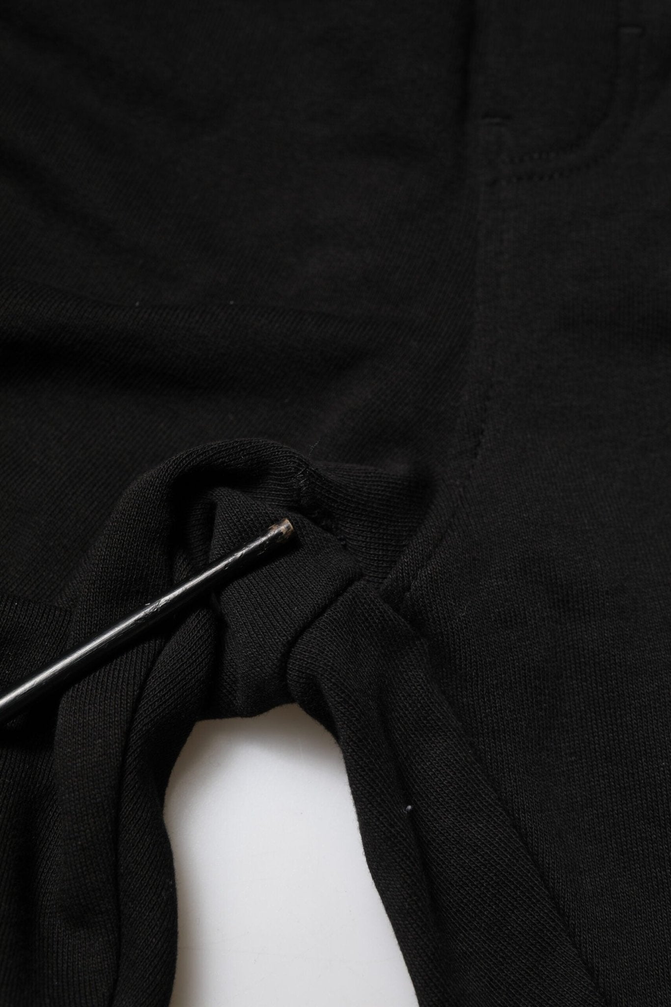 Dolce & Gabbana Black Cotton Logo Tape Men Jogger Pants - RIMODA