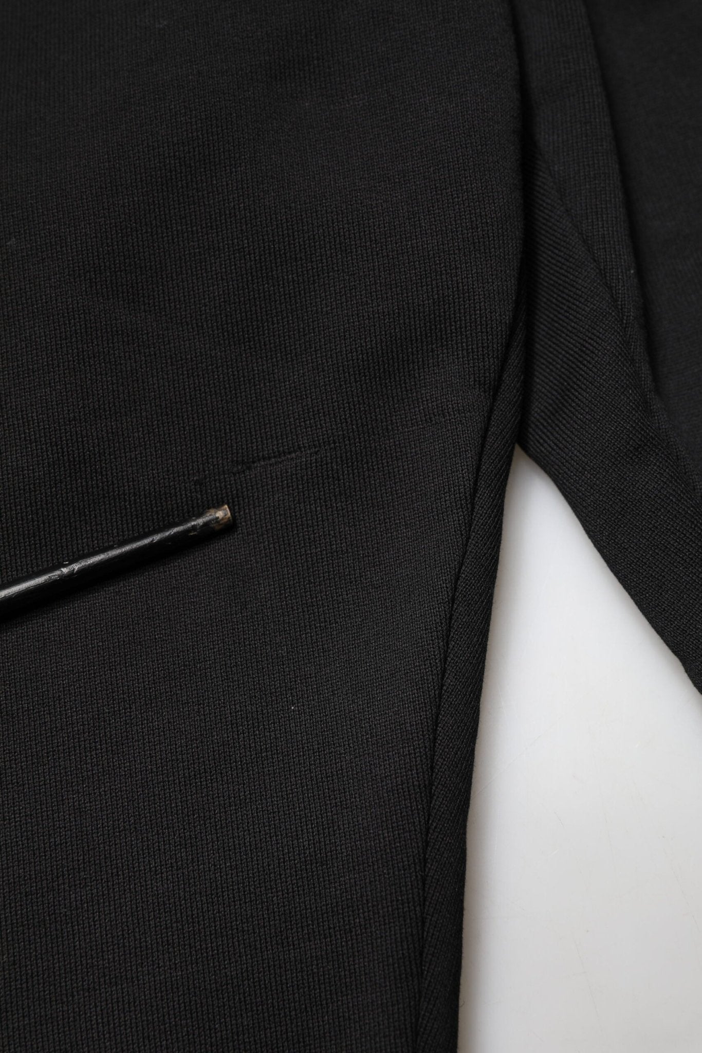 Dolce & Gabbana Black Cotton Mid Waist Jogger Trousers Pants - RIMODA
