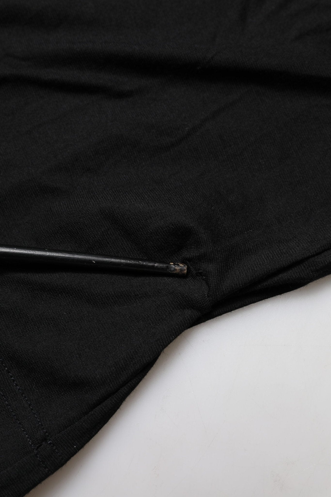 Dolce & Gabbana Black Cotton Short Sleeves Round Neck T-shirt - RIMODA