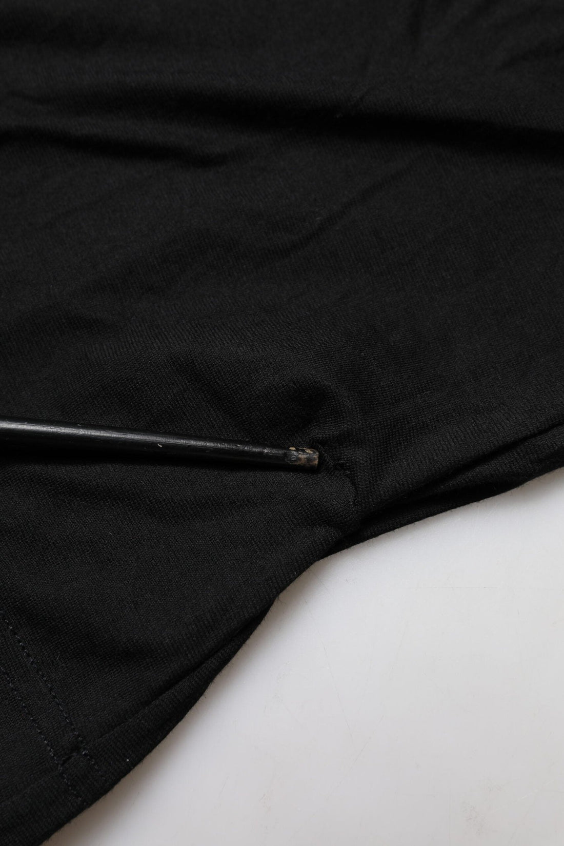 Dolce & Gabbana Black Cotton Short Sleeves Round Neck T-shirt - RIMODA