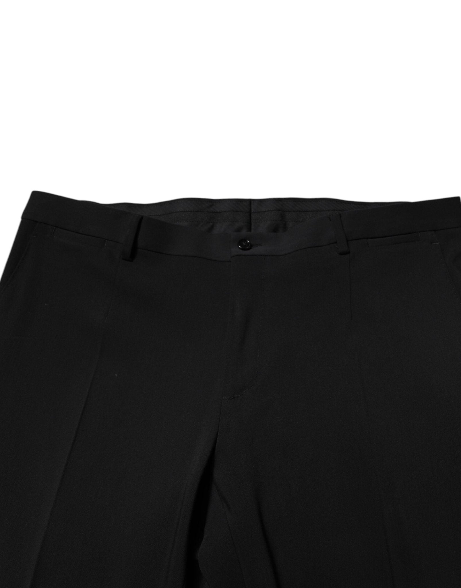 Dolce & Gabbana Black Cotton Single Breasted 2 Piece Suit - RIMODA