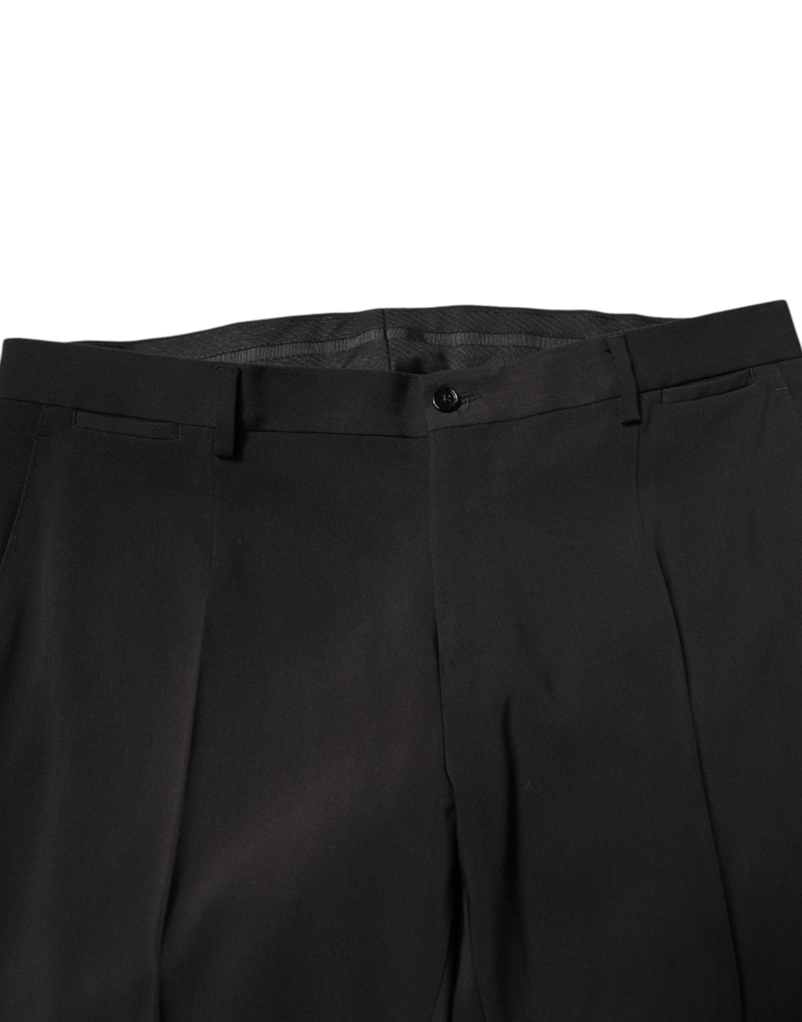 Dolce & Gabbana Black Cotton Single Breasted 2 Piece Suit - RIMODA