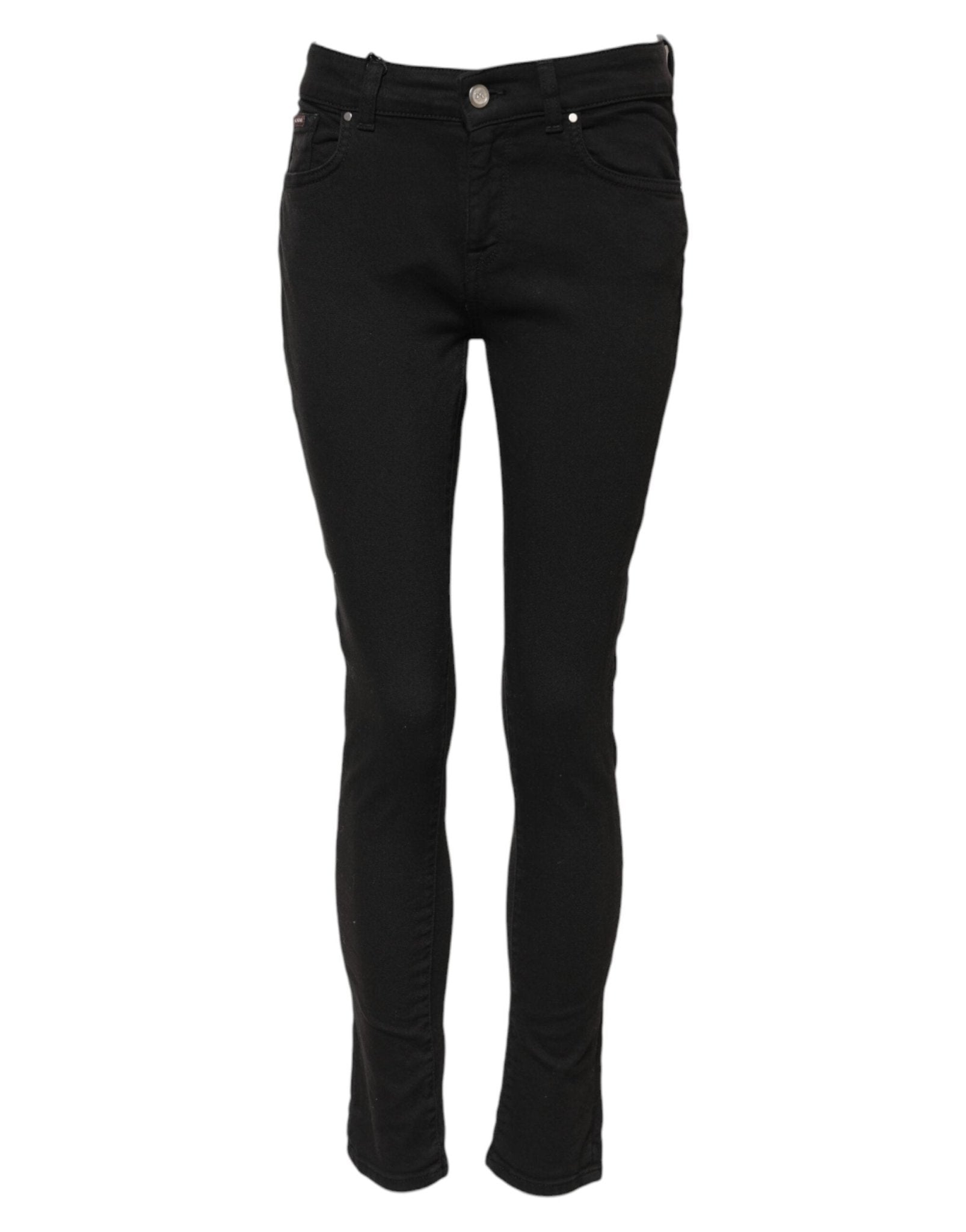 Dolce & Gabbana Black Cotton Skinny Denim Trouser Jeans - RIMODA