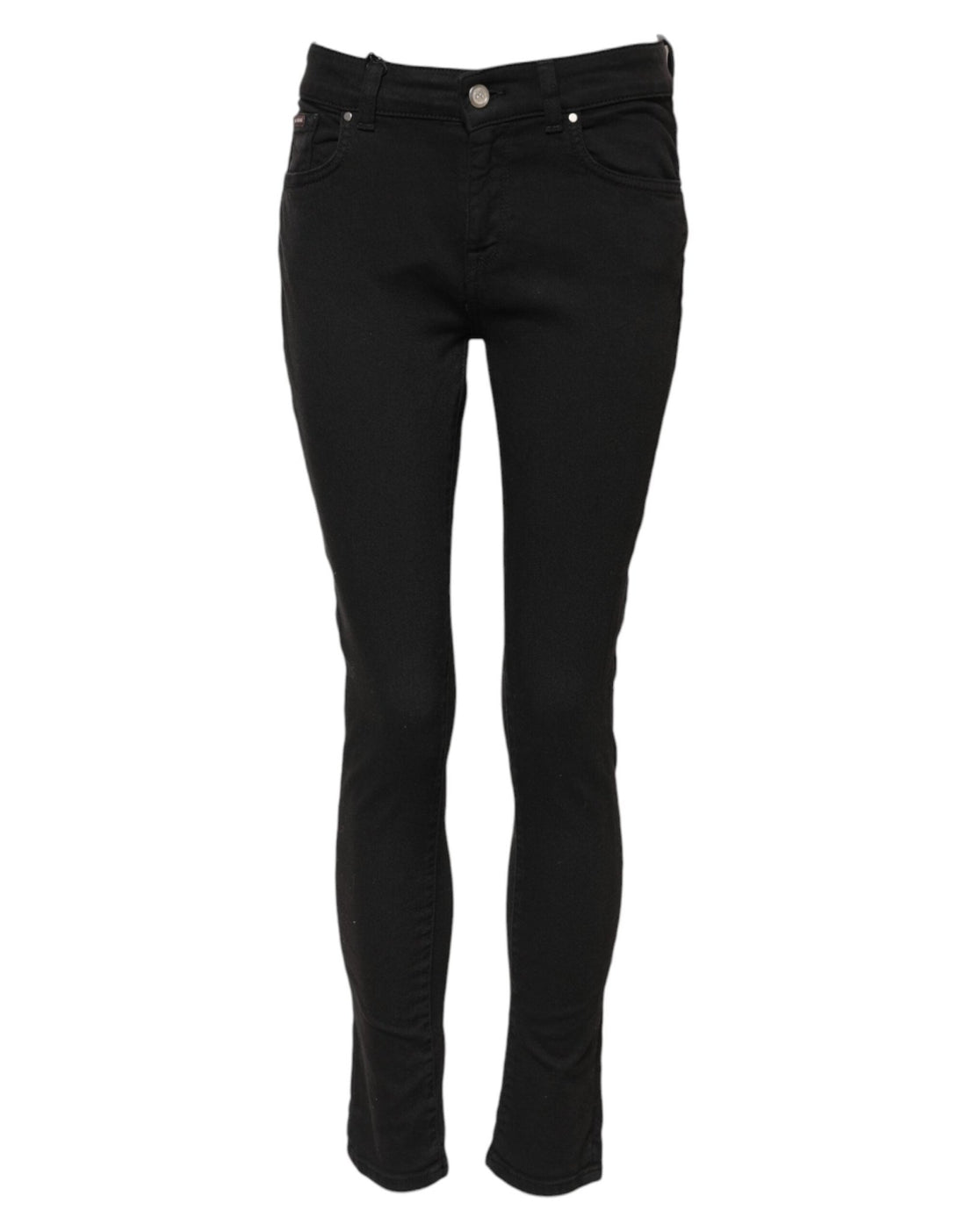 Dolce & Gabbana Black Cotton Skinny Denim Trouser Jeans - RIMODA