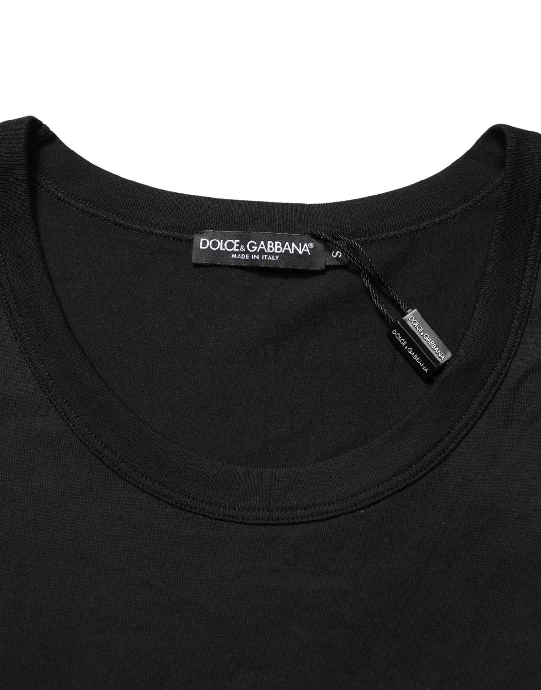 Dolce & Gabbana Black Cotton Sleeveless Men Tank Top T-shirt - RIMODA