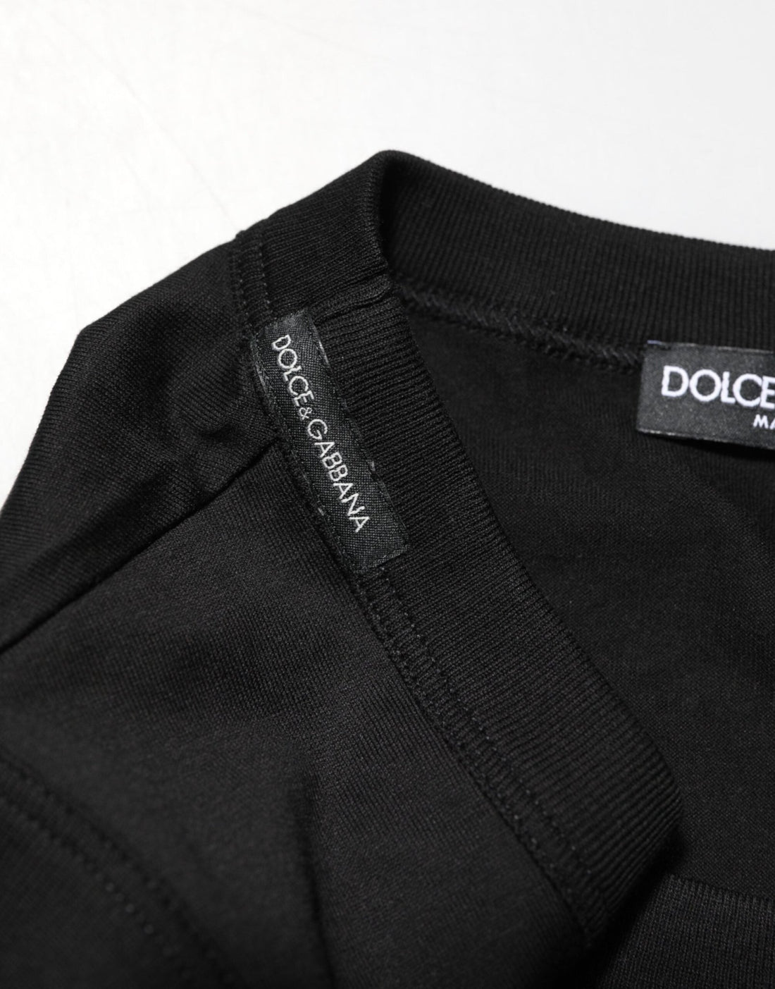 Dolce & Gabbana Black Cotton Sleeveless Underwear Men Tank Top - RIMODA