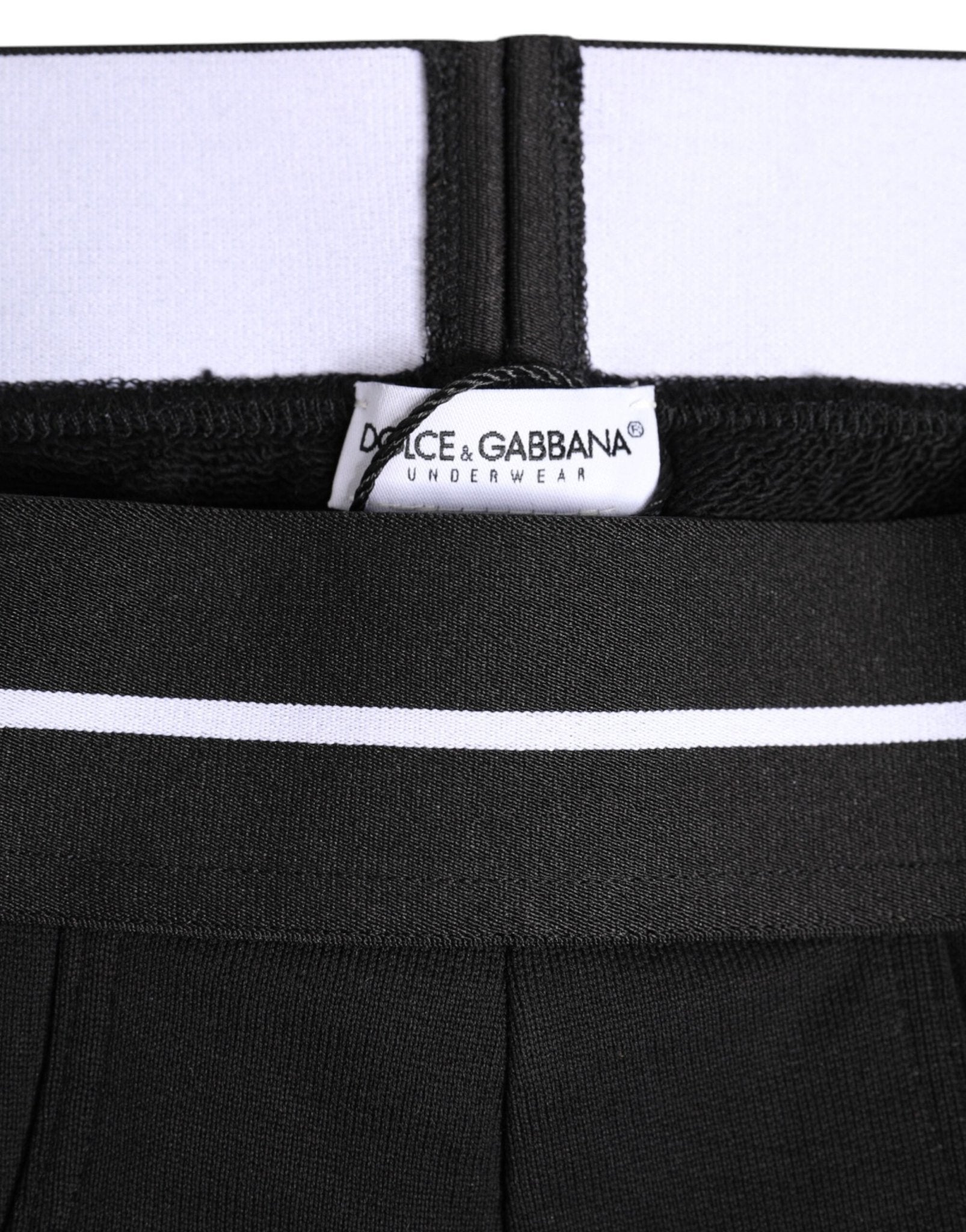 Dolce & Gabbana Black Cotton Stretch Regular Brief Underwear - RIMODA