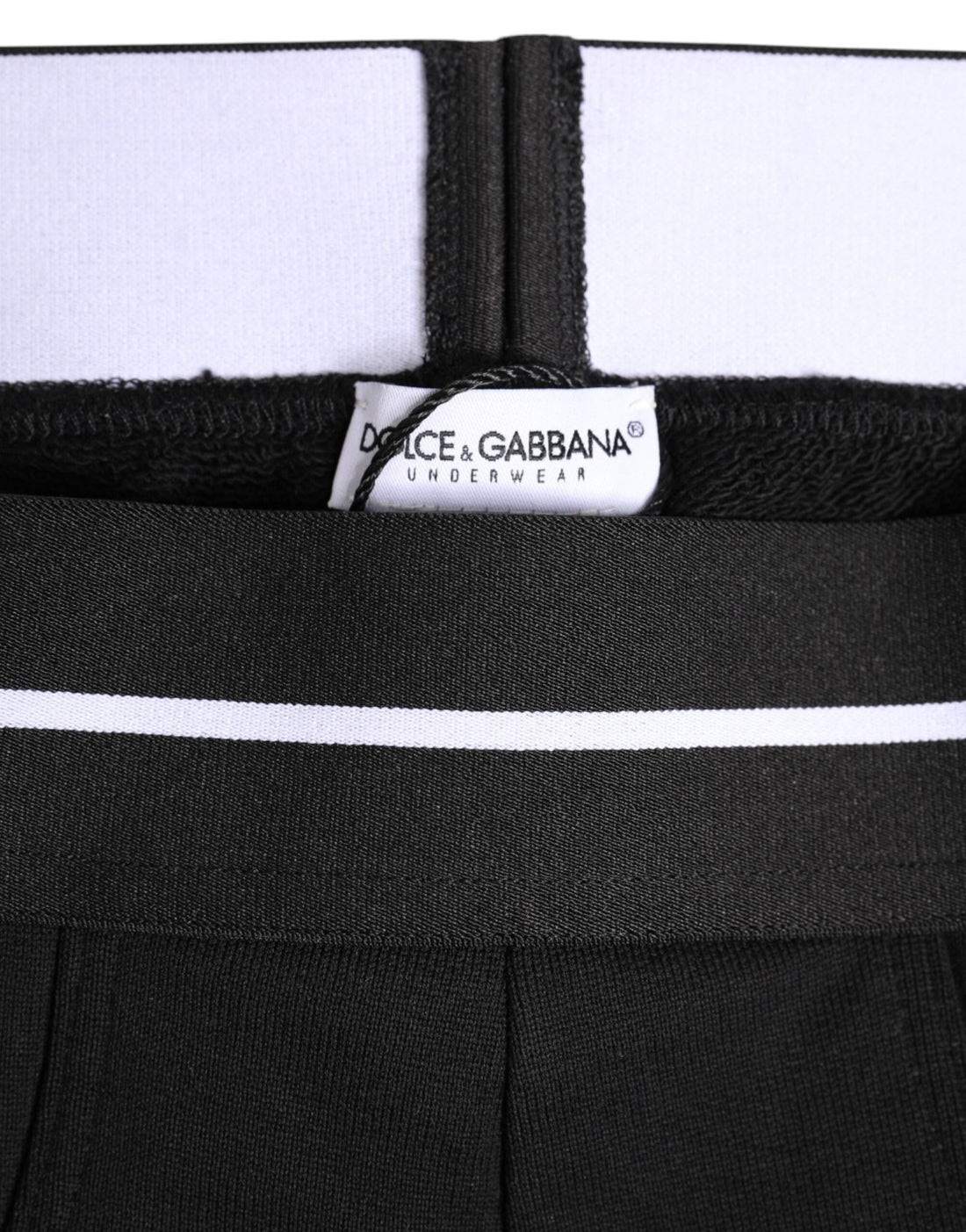 Dolce & Gabbana Black Cotton Stretch Regular Brief Underwear - RIMODA