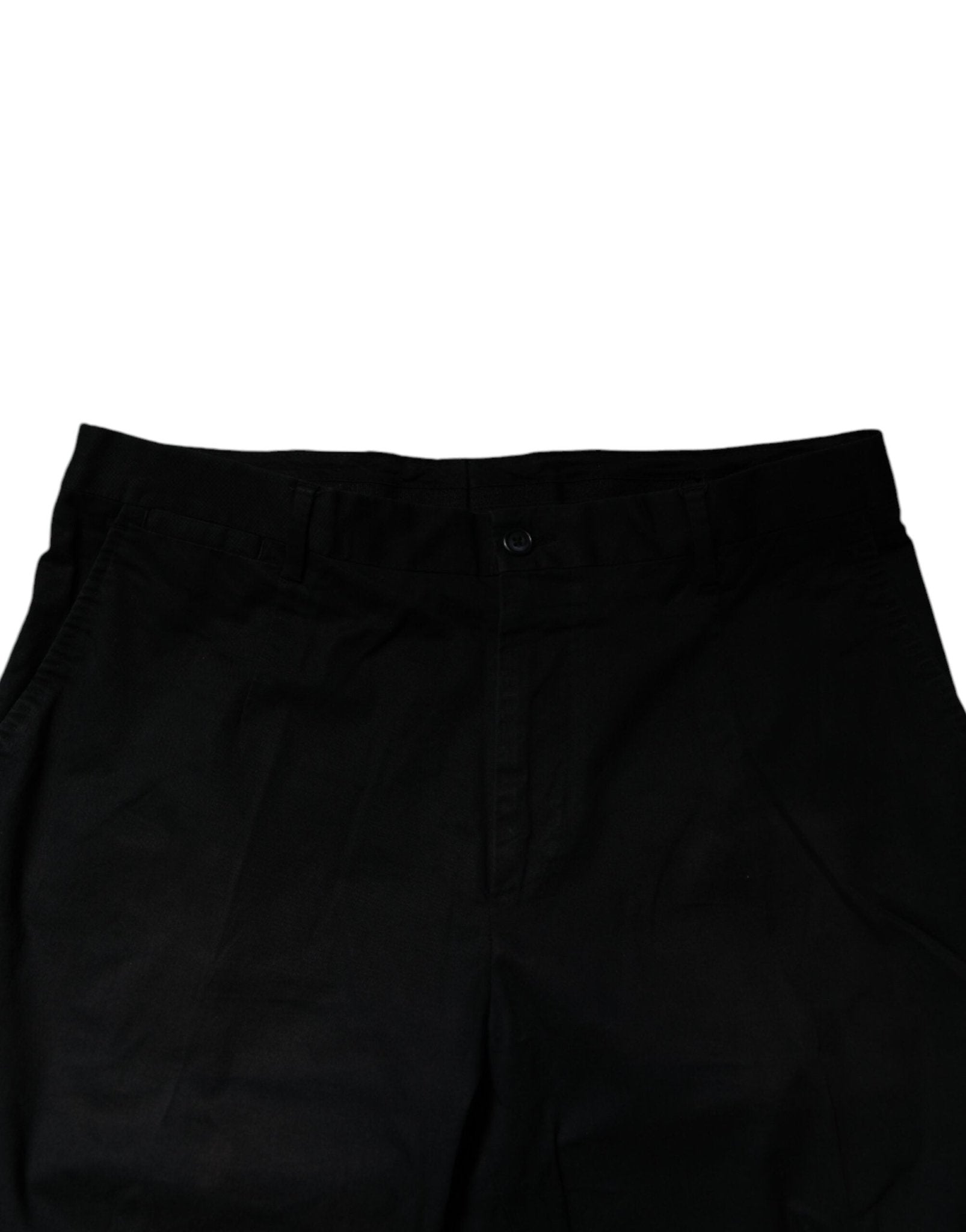 Dolce & Gabbana Black Cotton Stretch Skinny Dress Formal Pants - RIMODA