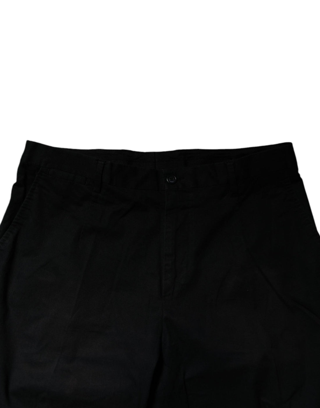 Dolce & Gabbana Black Cotton Stretch Skinny Dress Formal Pants - RIMODA