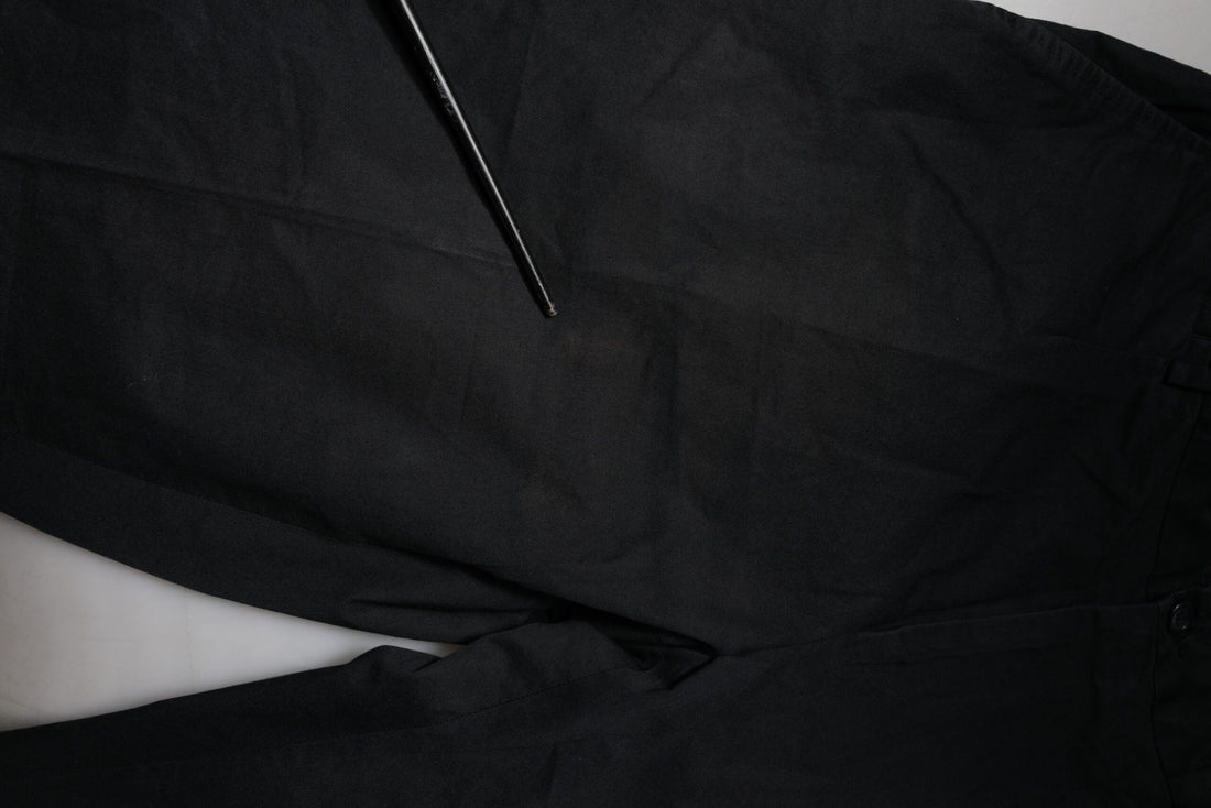 Dolce & Gabbana Black Cotton Stretch Skinny Dress Formal Pants - RIMODA