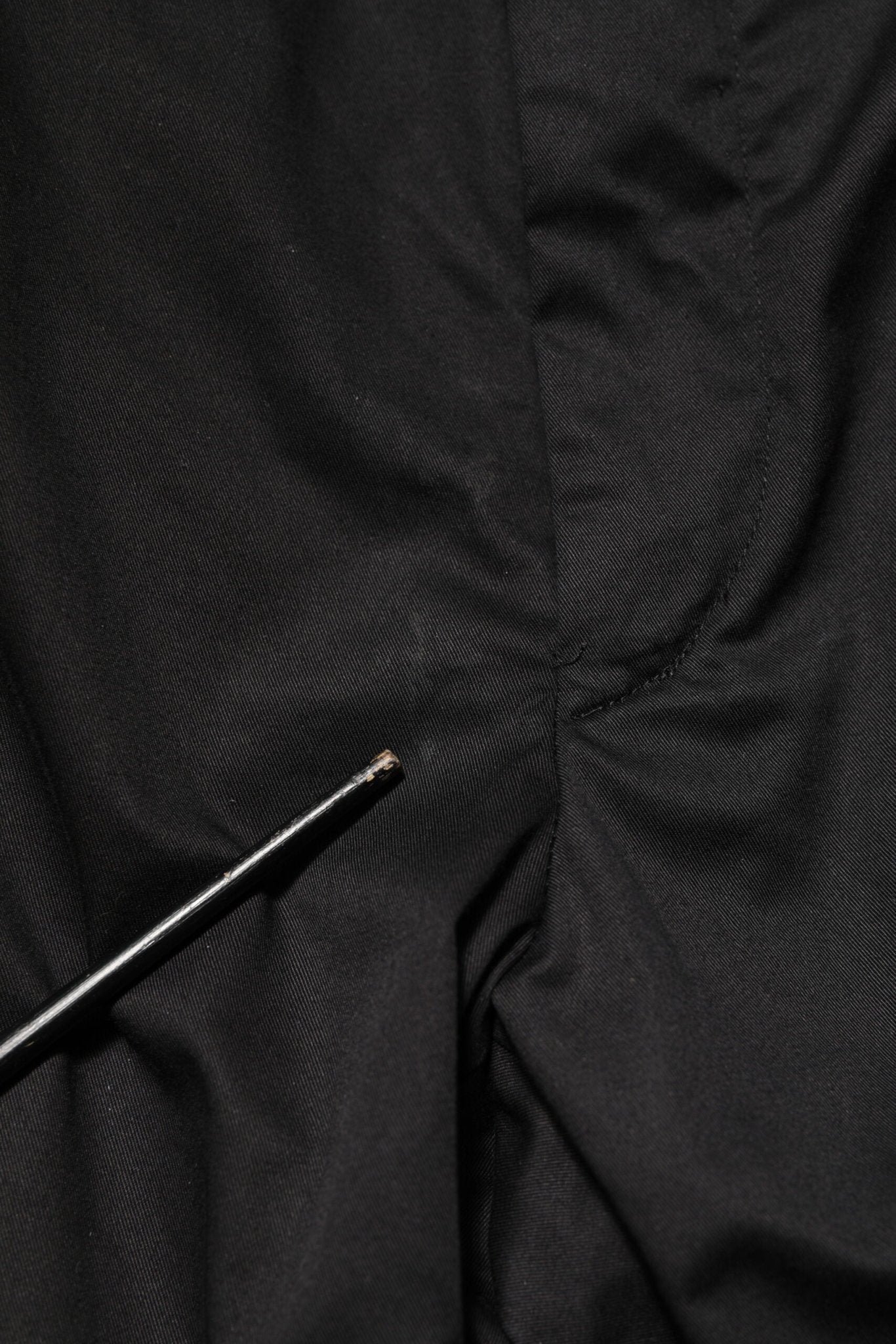 Dolce & Gabbana Black Cotton Tapered Men Formal Trousers Pants - RIMODA
