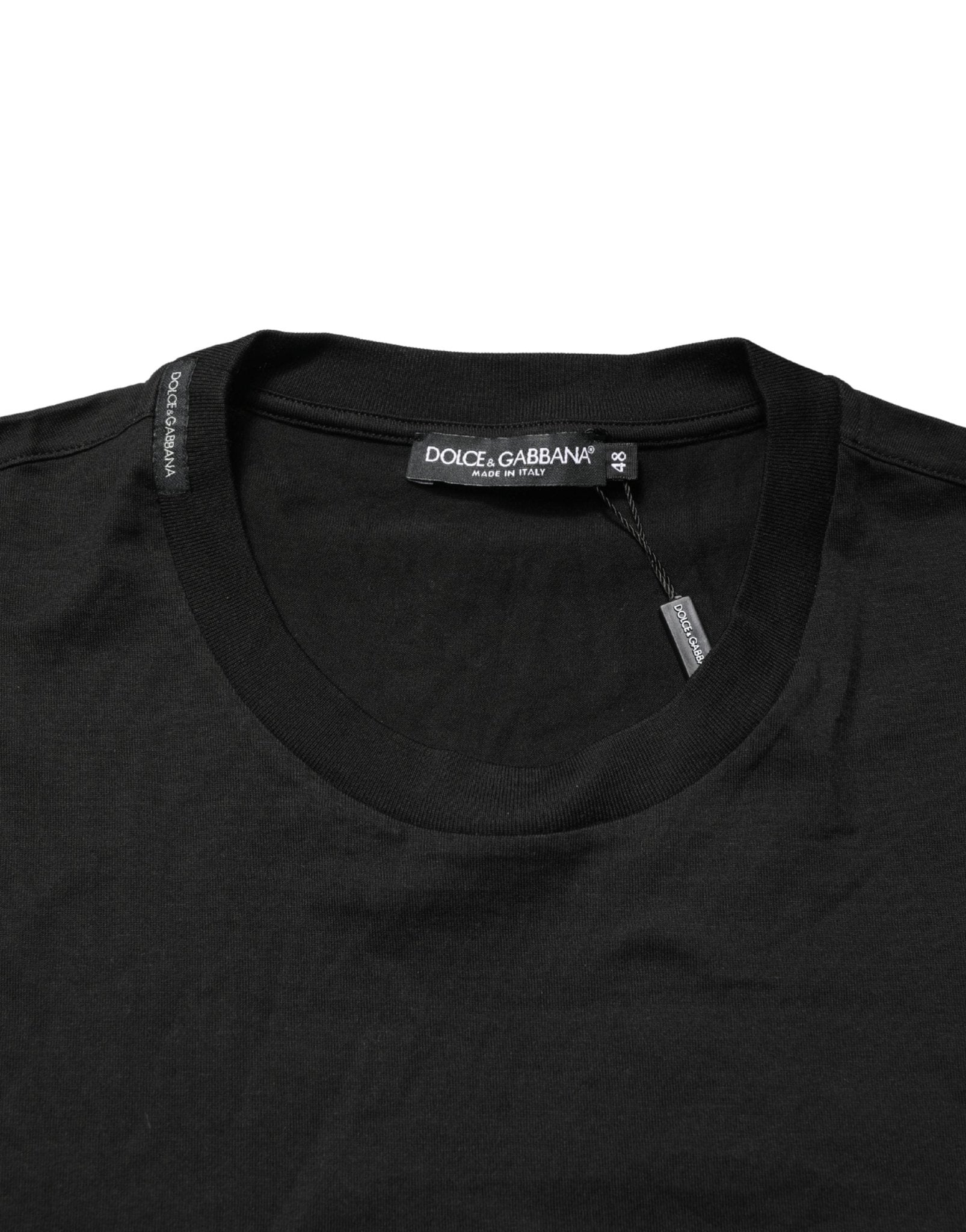 Dolce & Gabbana Black Crew Neck Sleeveless Tank Top T-shirt - RIMODA