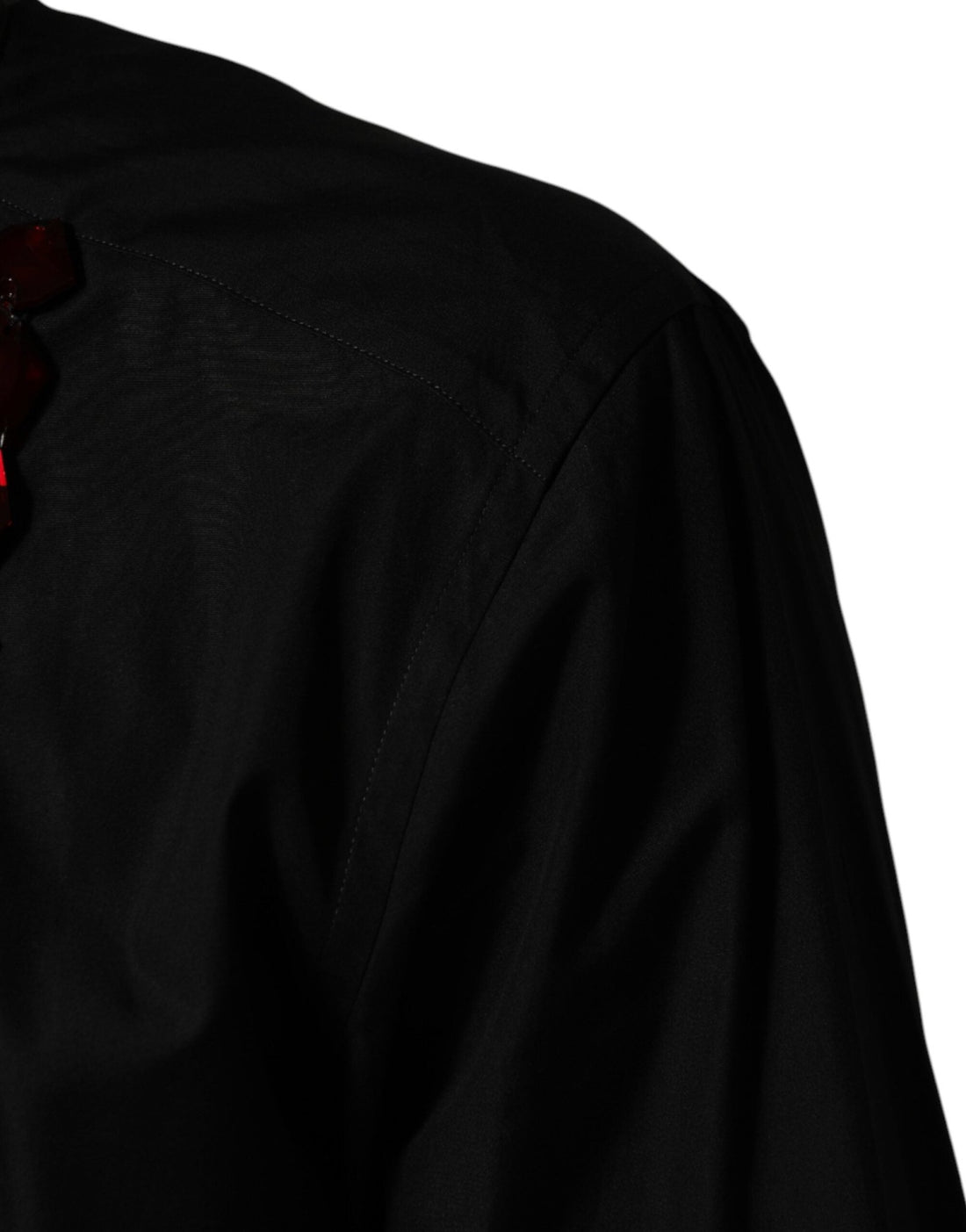 Dolce & Gabbana Black Crystal GOLD Formal Cotton Dress Shirt - RIMODA