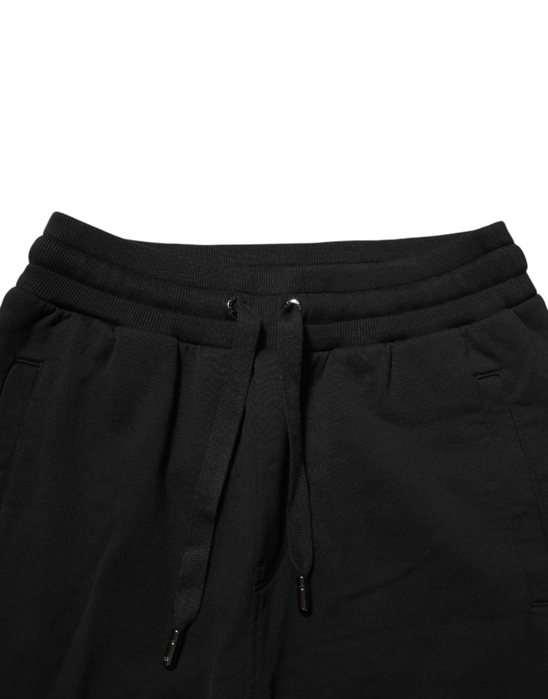 Dolce & Gabbana Black DG Logo Cotton Jogger Sweatpants Pants - RIMODA