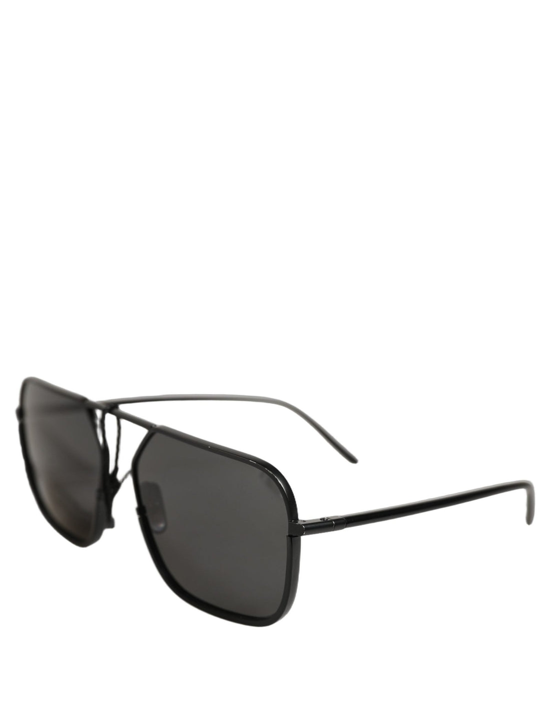 Dolce & Gabbana Black DG2193J Rectangular Metal Frame Eyewear Sunglasses - RIMODA
