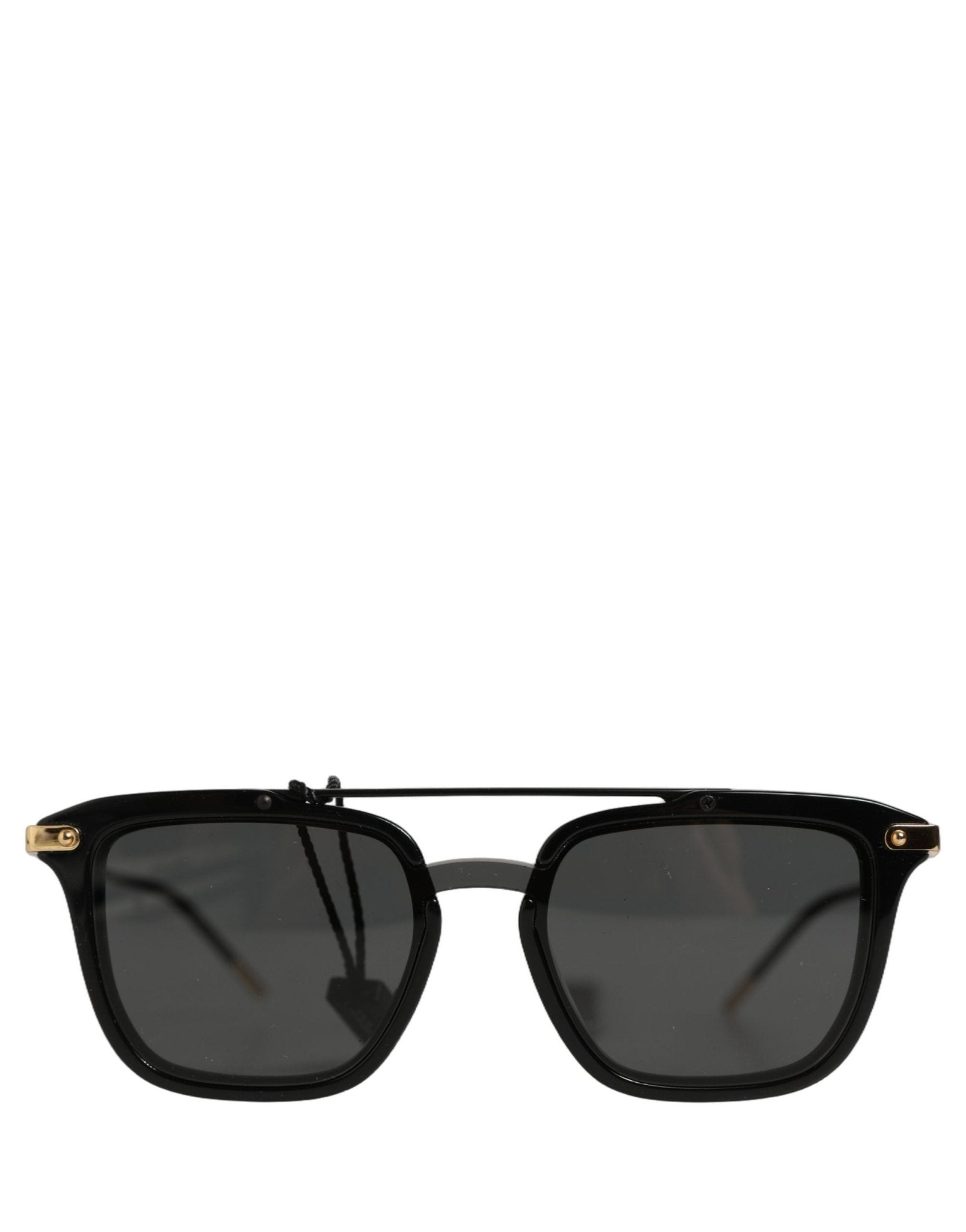 Dolce & Gabbana Black DG4327F Double Bridge Square Frame Sunglasses - RIMODA