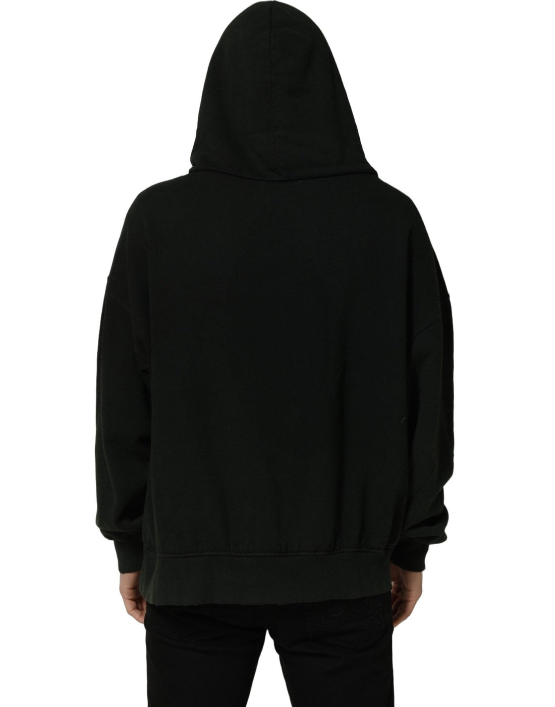 Dolce & Gabbana Black DGVIB3 Hooded Sweatshirt Men Sweater - RIMODA