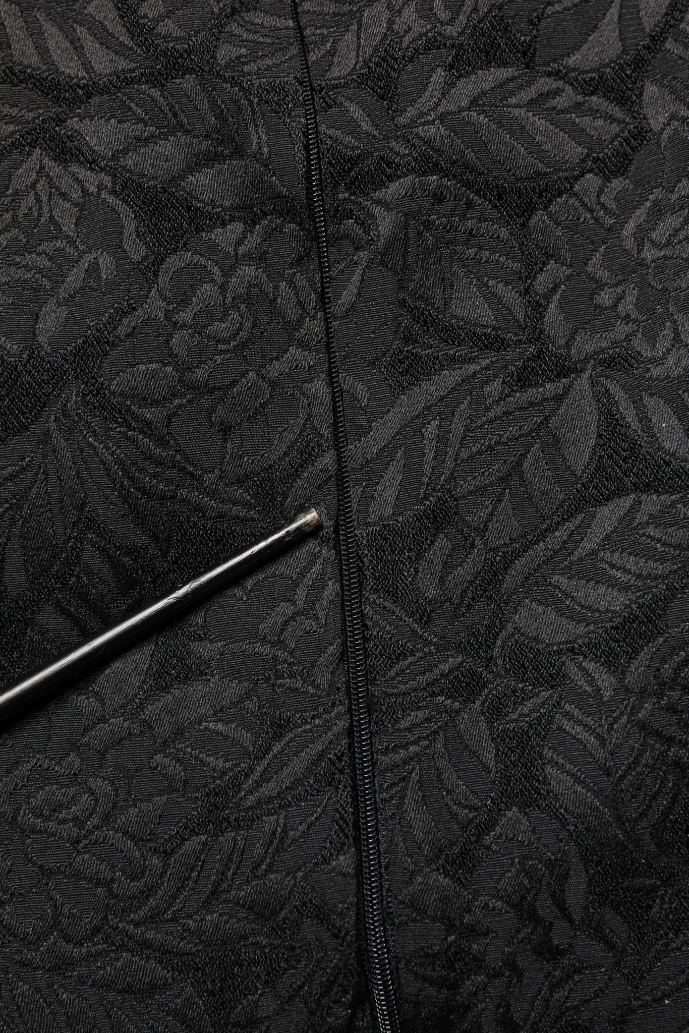 Dolce & Gabbana Black Floral Brocade Sheath Knee Length Dress - RIMODA