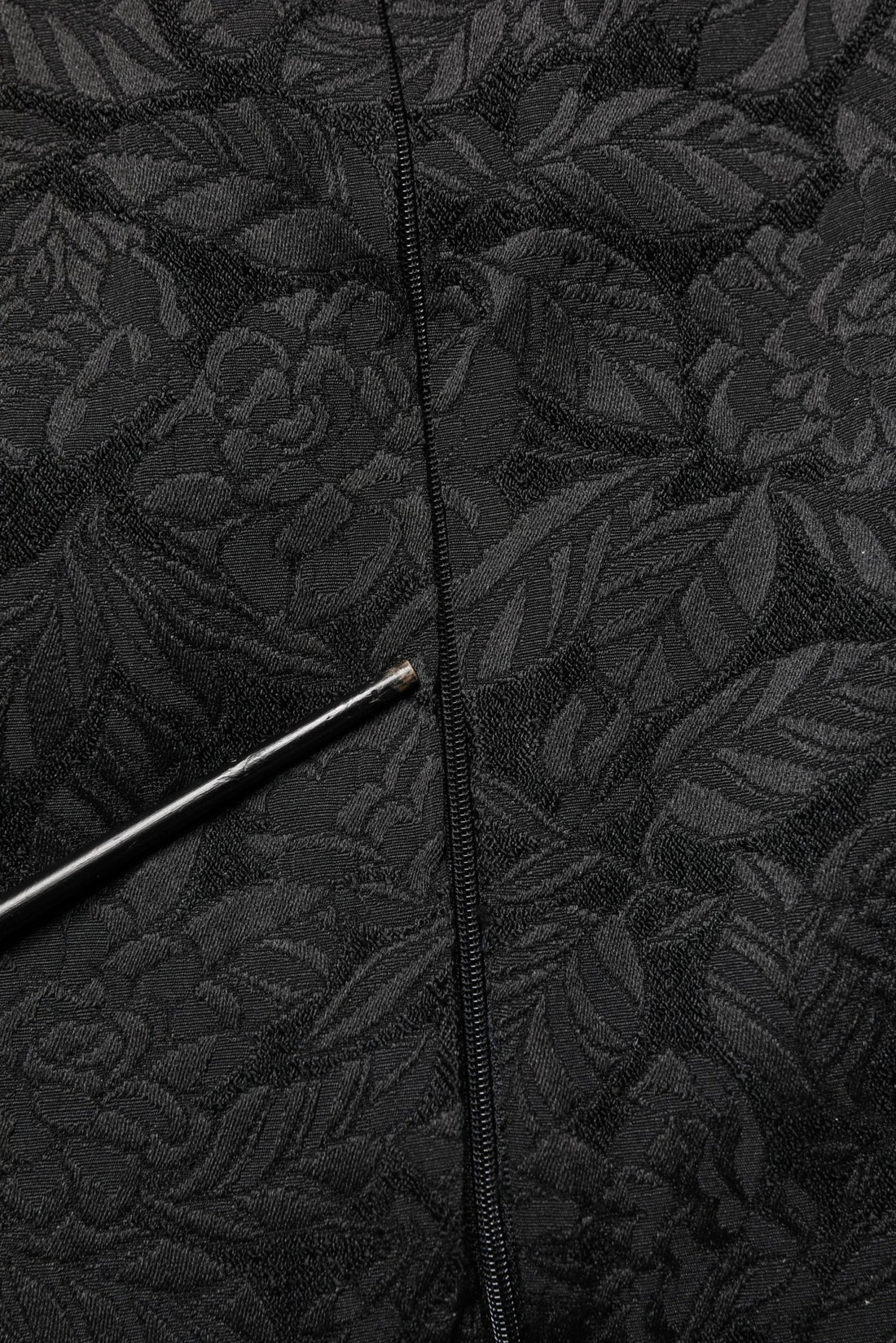 Dolce & Gabbana Black Floral Brocade Sheath Knee Length Dress - RIMODA