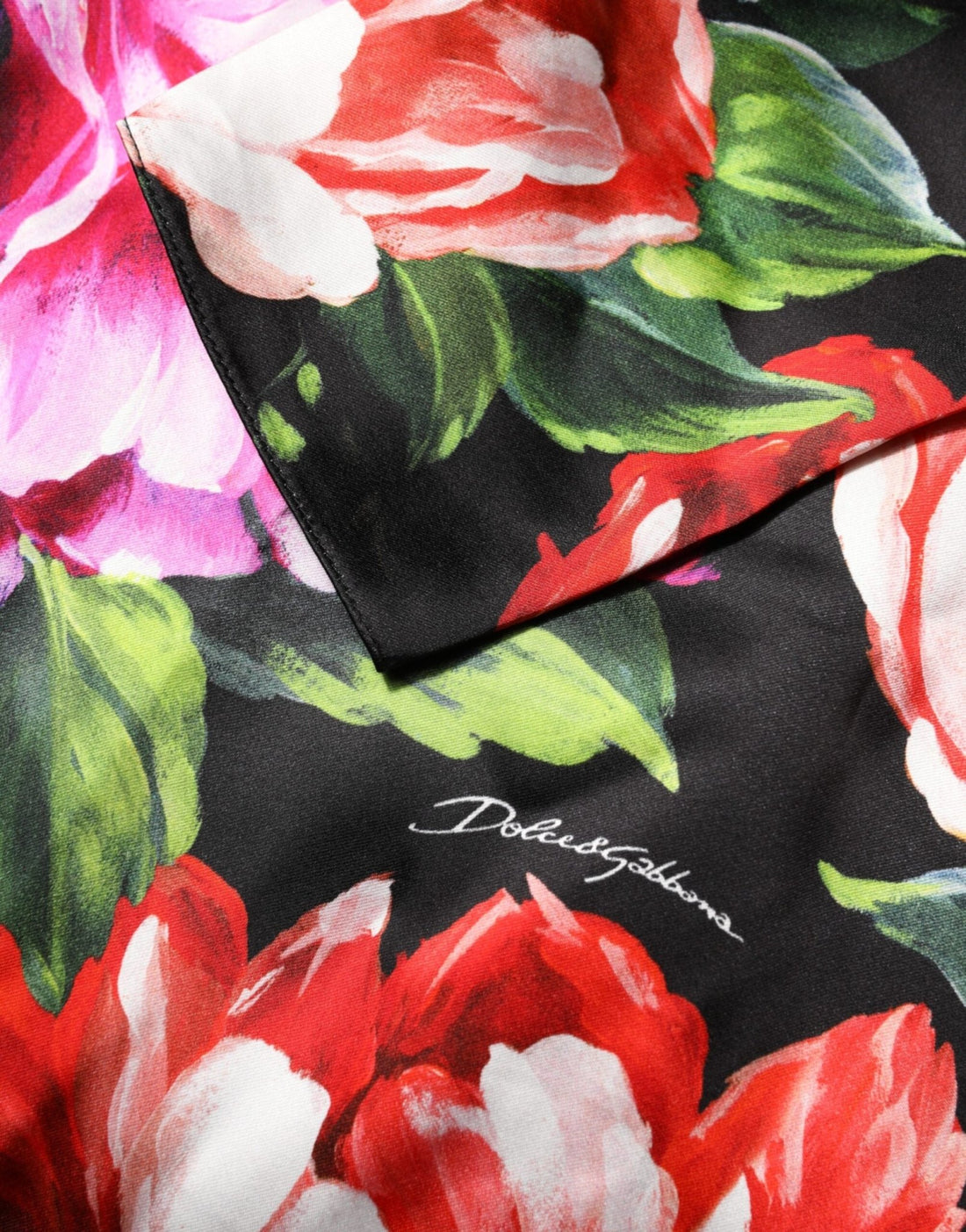 Dolce & Gabbana Black Floral Fiori Pittorici Bodycon Dress - RIMODA