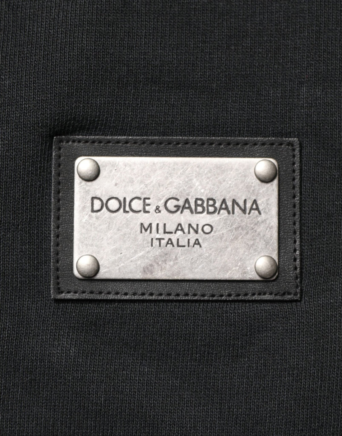 Dolce & Gabbana Black Full Zip Hooded Men Sweatshirt Sweater - RIMODA