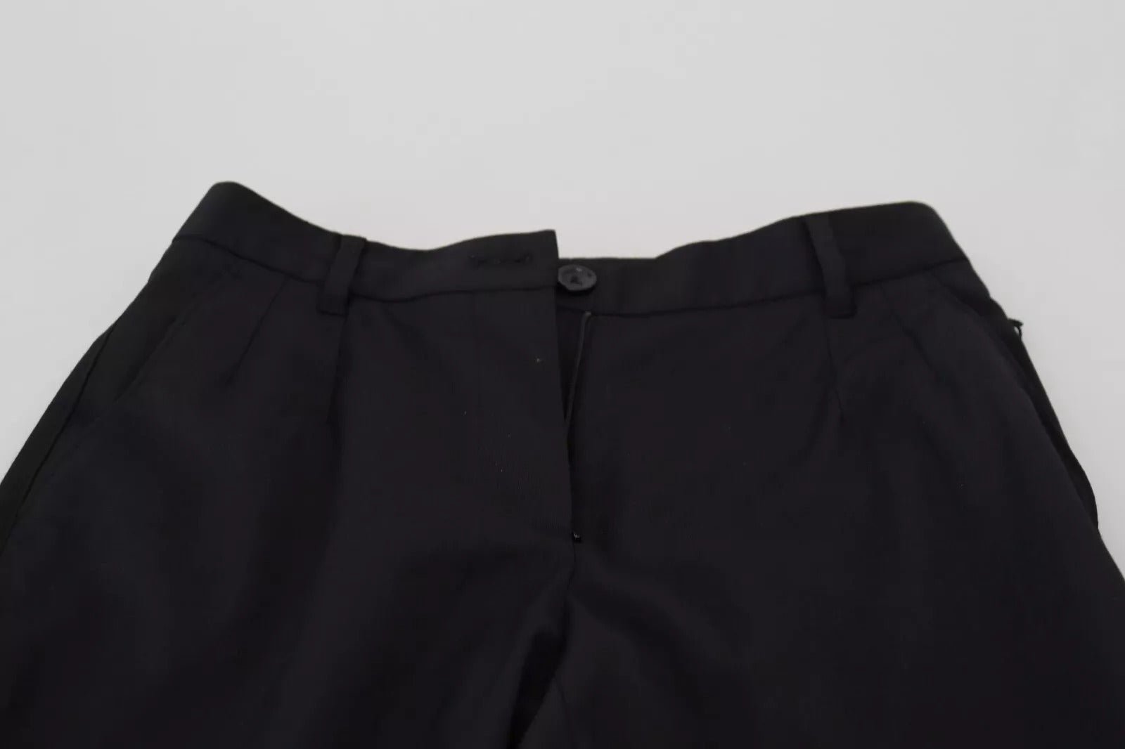 Dolce & Gabbana Black High Waist Skinny Trouser STAFF Pants - RIMODA