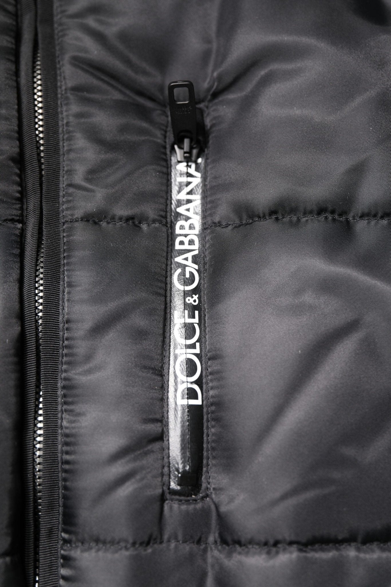 Dolce & Gabbana Black Hooded Parka Coat Winter Jacket - RIMODA