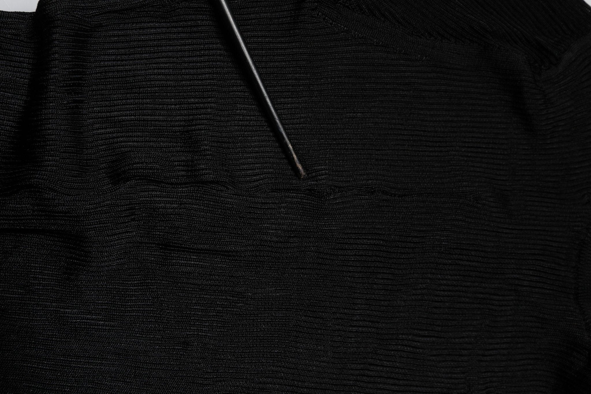 Dolce & Gabbana Black Knit Long Sleeves Turtleneck Slim Top - RIMODA