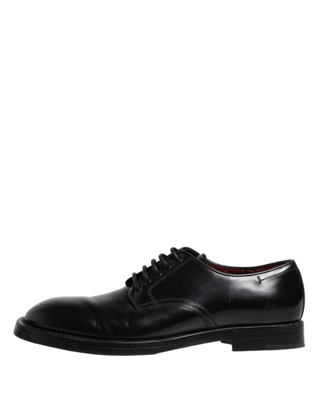 Dolce & Gabbana Black Lace Up Leather Dress Derby Men Shoes - RIMODA