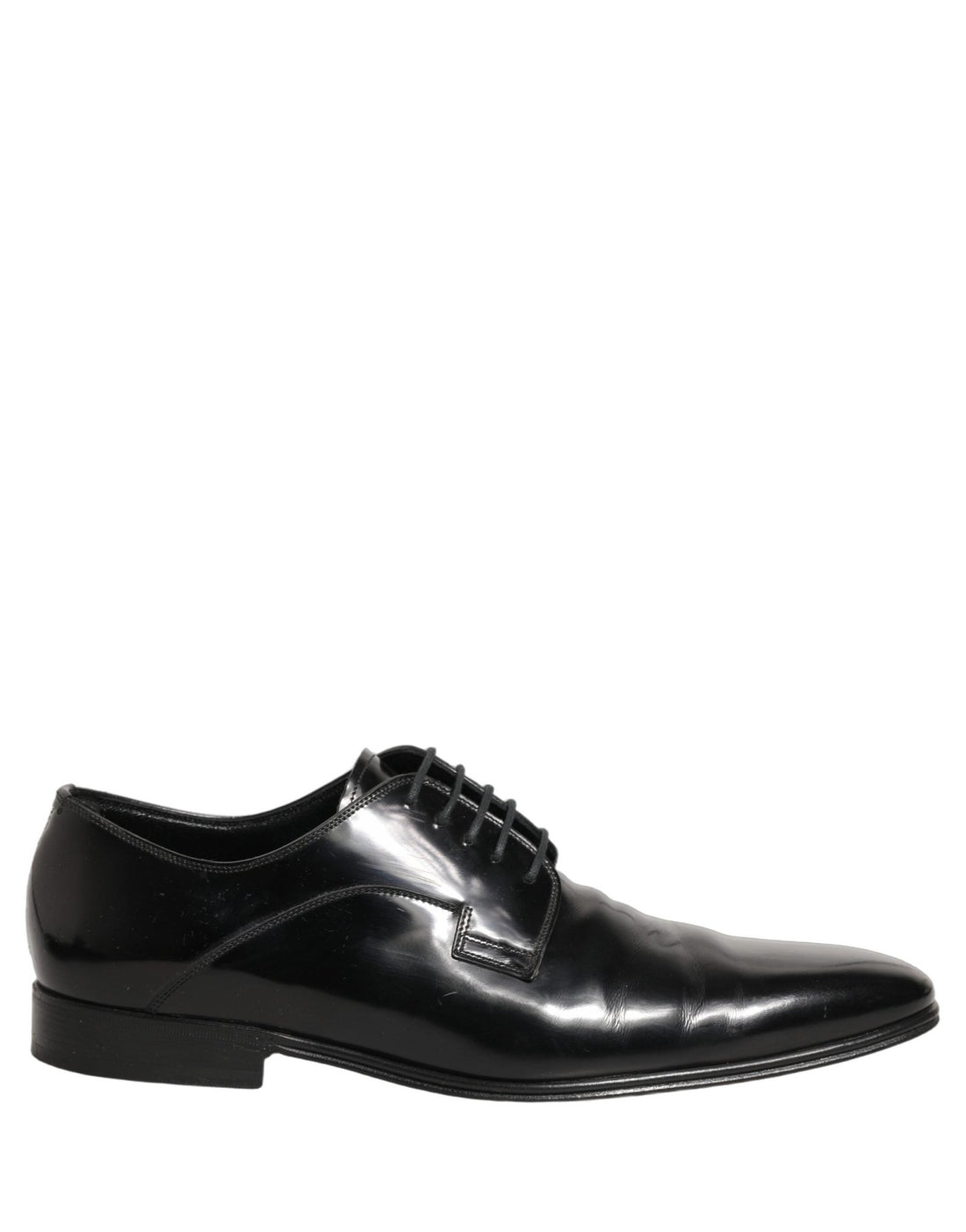 Dolce & Gabbana Black Leather Derby Dress Men Formal Shoes - RIMODA