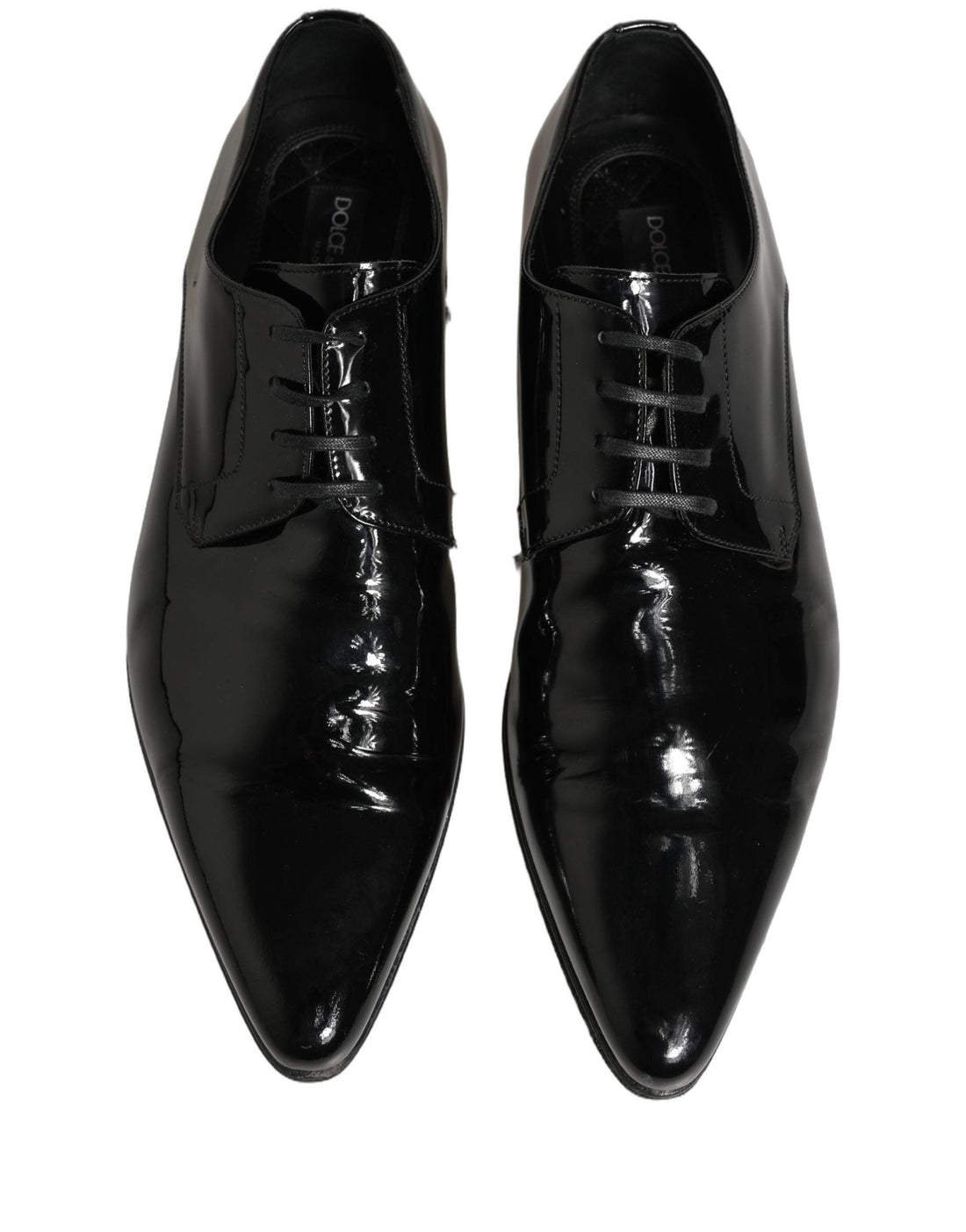 Dolce & Gabbana Black Leather Derby Dress Men Formal Shoes - RIMODA