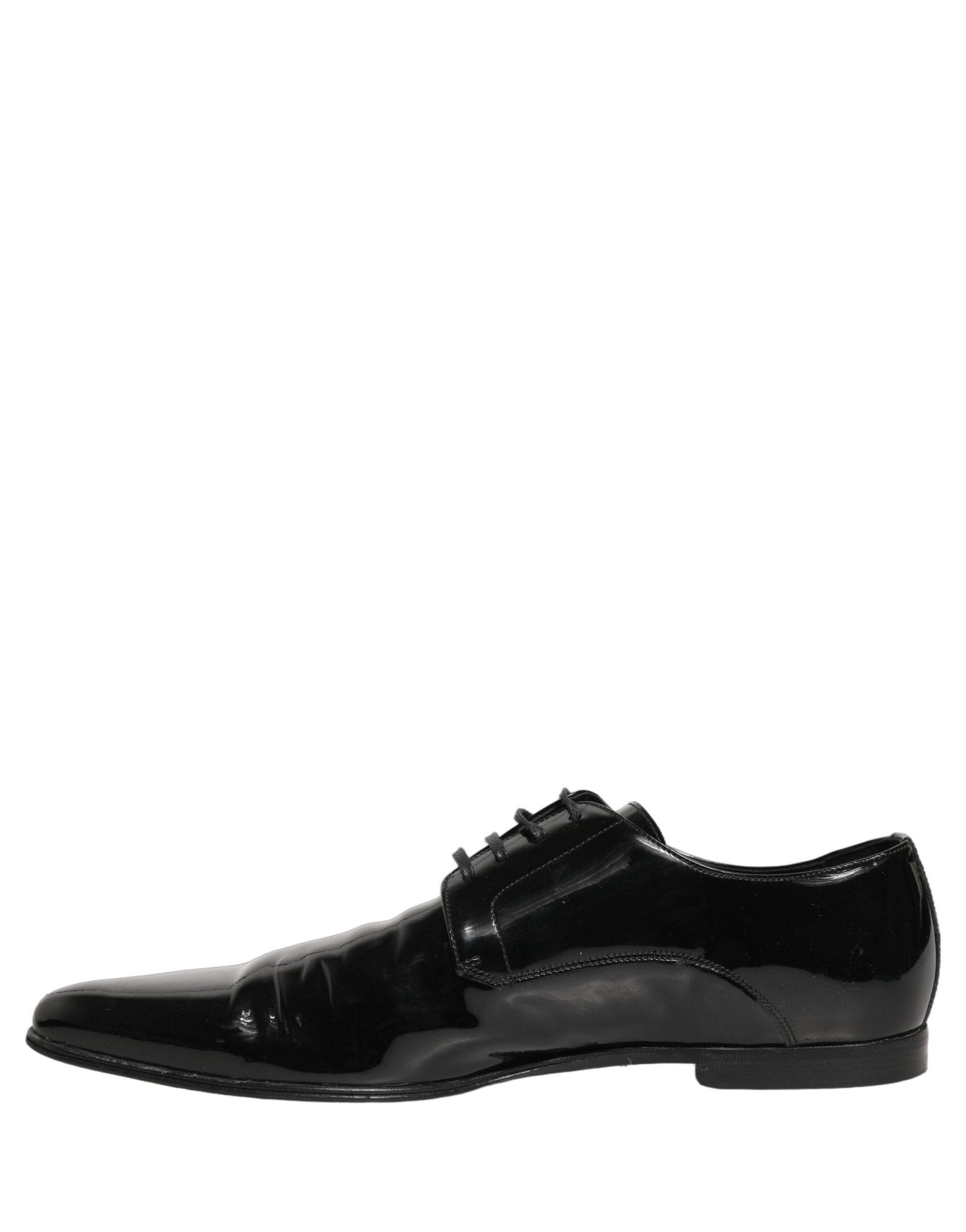 Dolce & Gabbana Black Leather Derby Dress Men Formal Shoes - RIMODA