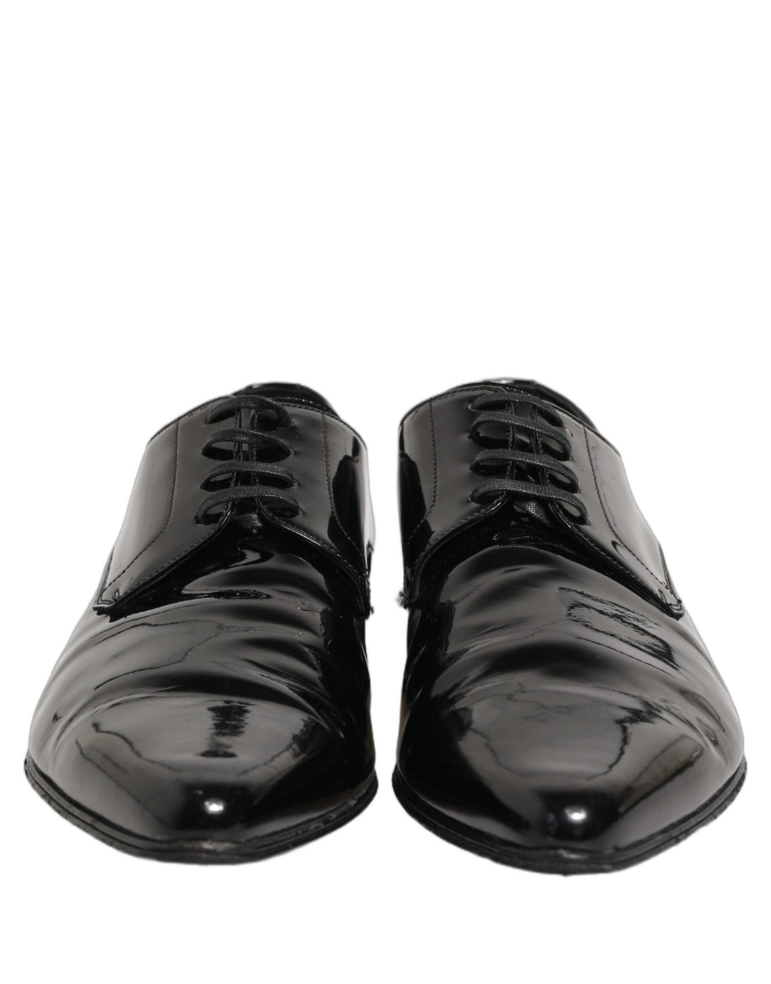 Dolce & Gabbana Black Leather Derby Dress Men Formal Shoes - RIMODA