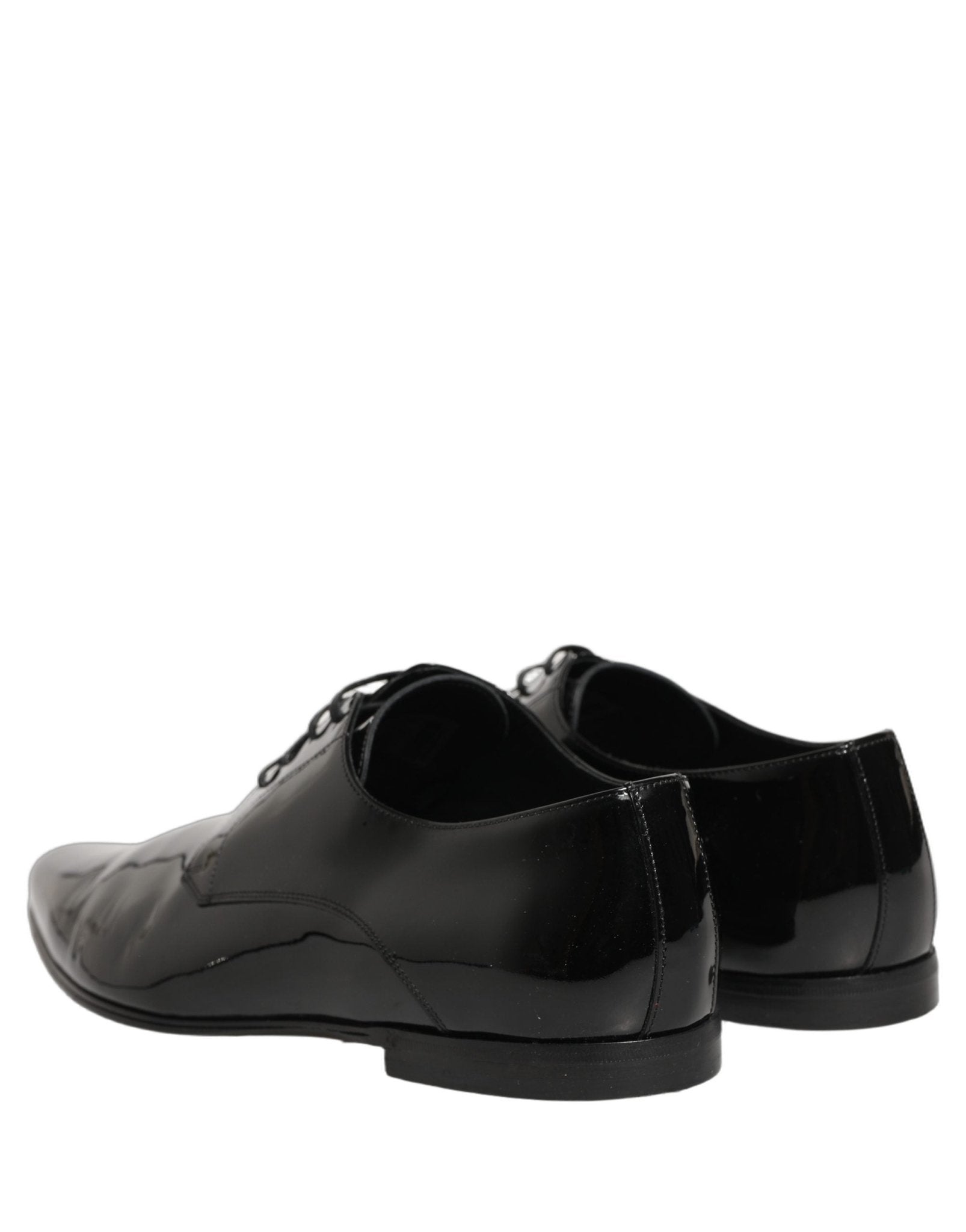 Dolce & Gabbana Black Leather Derby Dress Men Formal Shoes - RIMODA