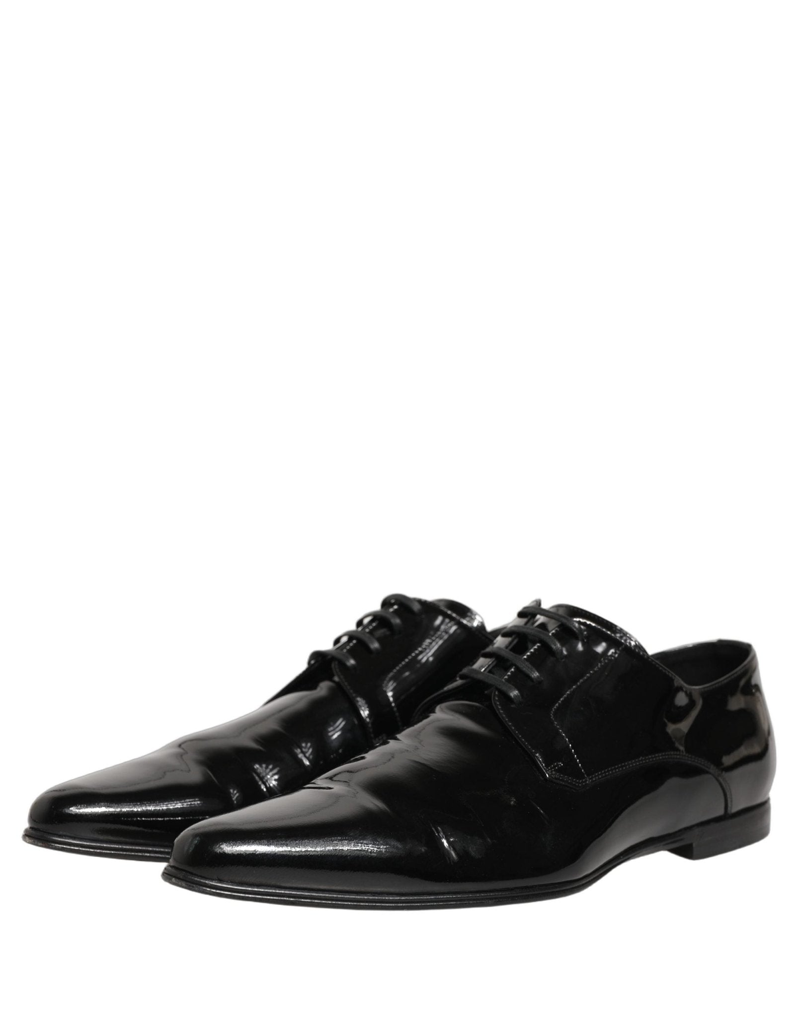 Dolce & Gabbana Black Leather Derby Dress Men Formal Shoes - RIMODA