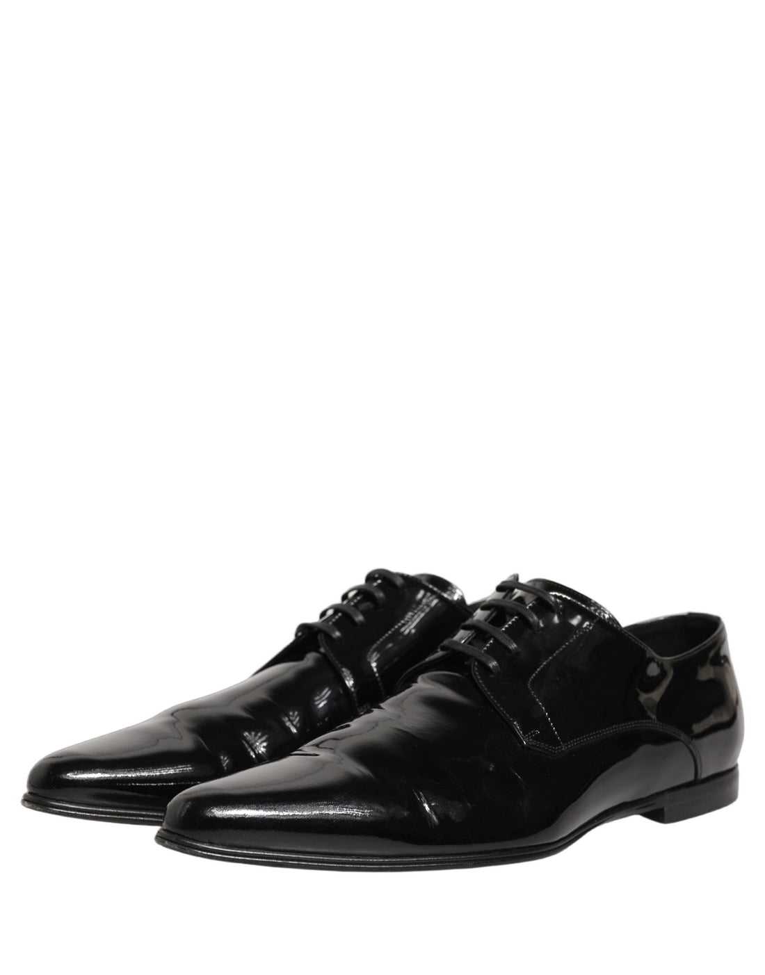 Dolce & Gabbana Black Leather Derby Dress Men Formal Shoes - RIMODA