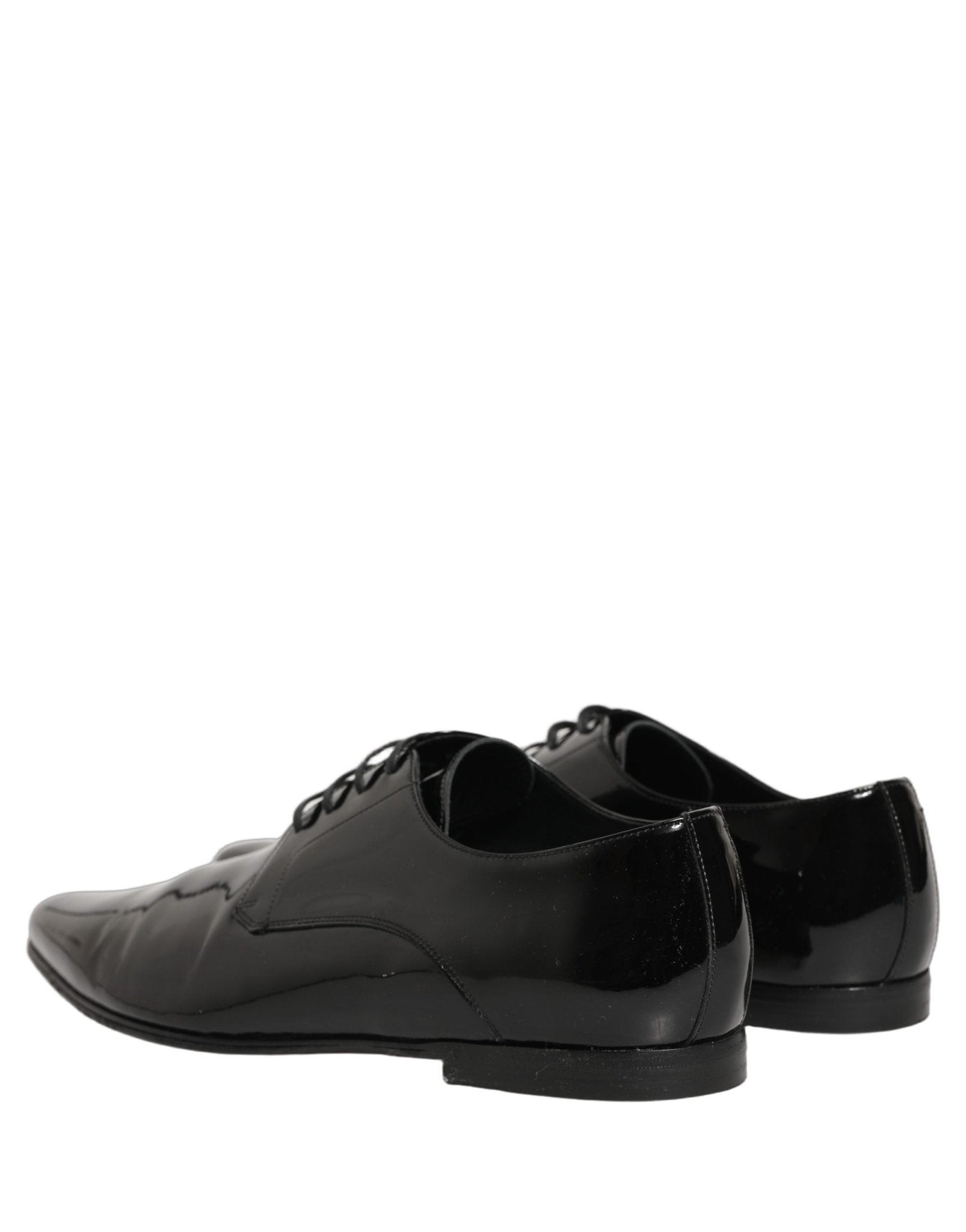 Dolce & Gabbana Black Leather Derby Dress Men Formal Shoes - RIMODA