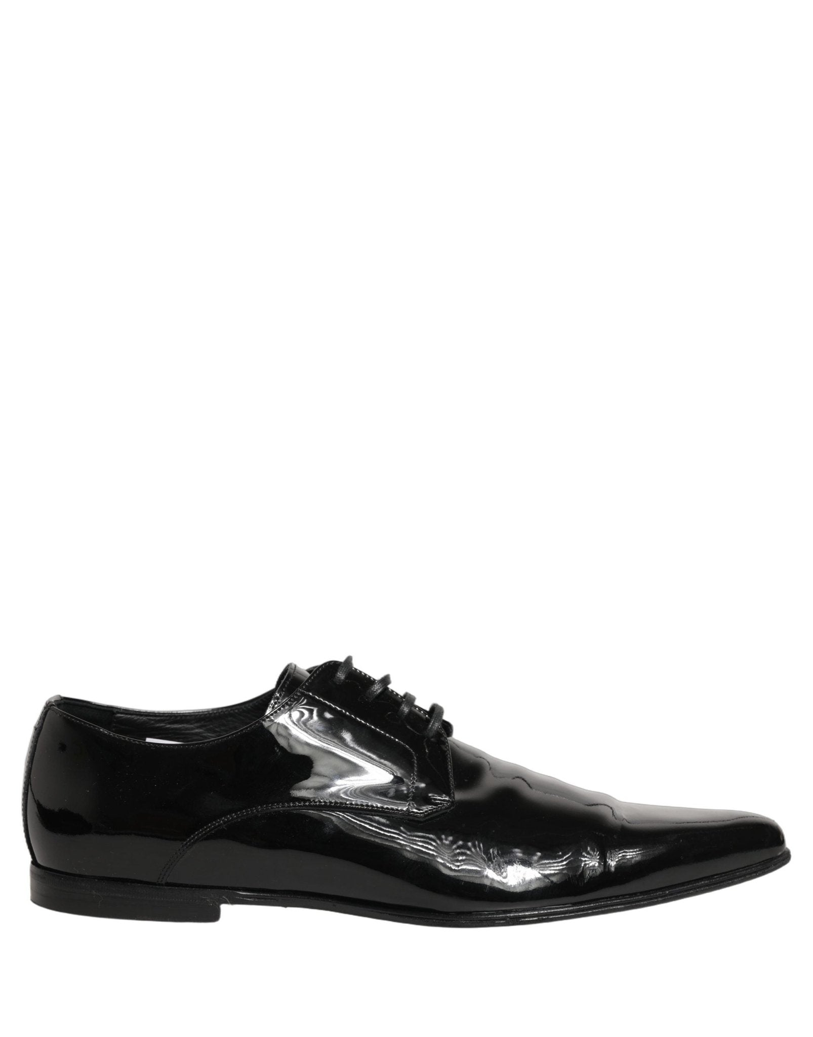 Dolce & Gabbana Black Leather Derby Dress Men Formal Shoes - RIMODA