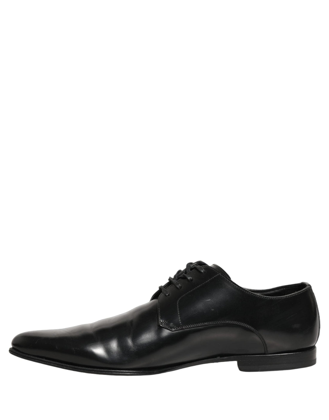 Dolce & Gabbana Black Leather Derby Dress Men Formal Shoes - RIMODA