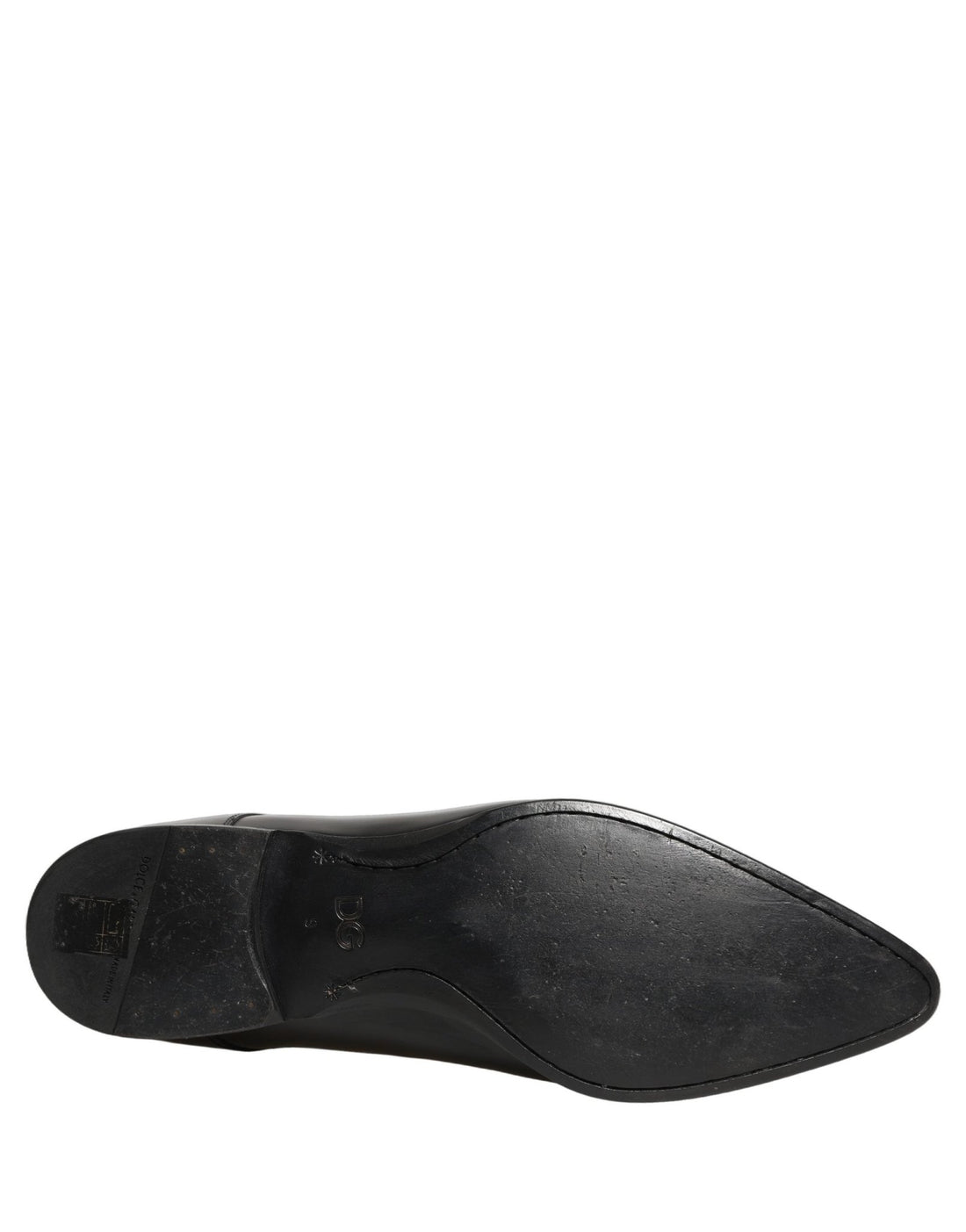 Dolce & Gabbana Black Leather Derby Dress Men Formal Shoes - RIMODA