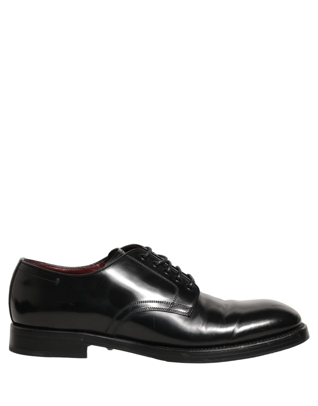 Dolce & Gabbana Black Leather Derby Dress Men Formal Shoes - RIMODA