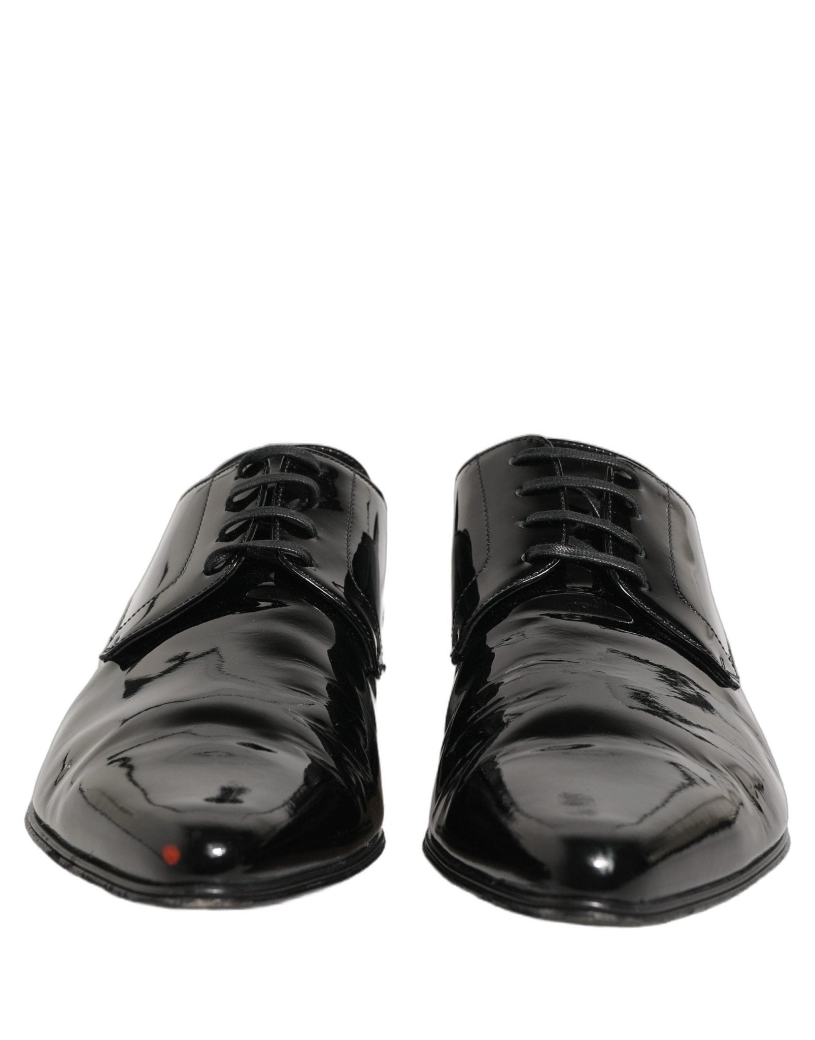 Dolce & Gabbana Black Leather Derby Dress Men Formal Shoes - RIMODA