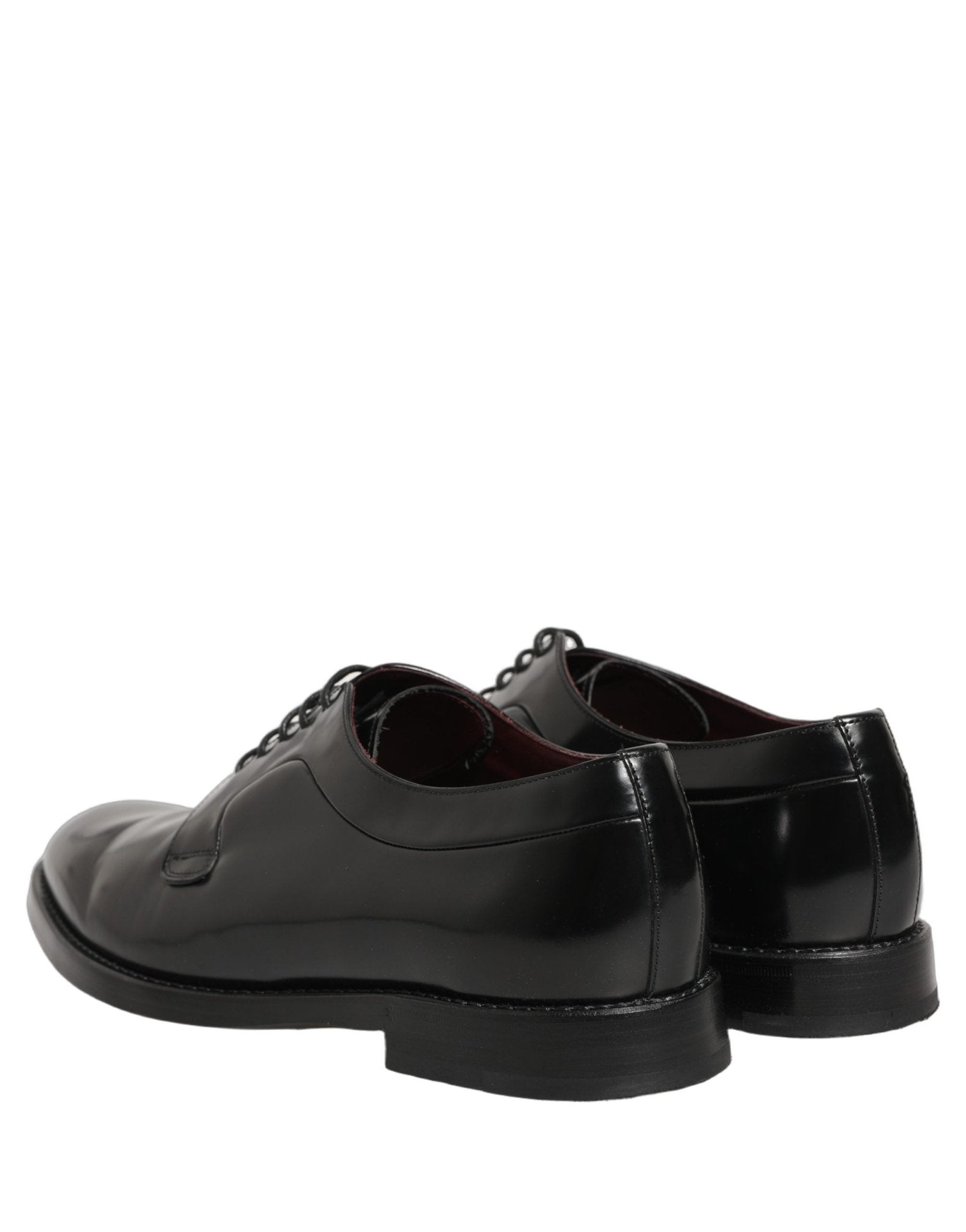 Dolce & Gabbana Black Leather Derby Dress Men Formal Shoes - RIMODA