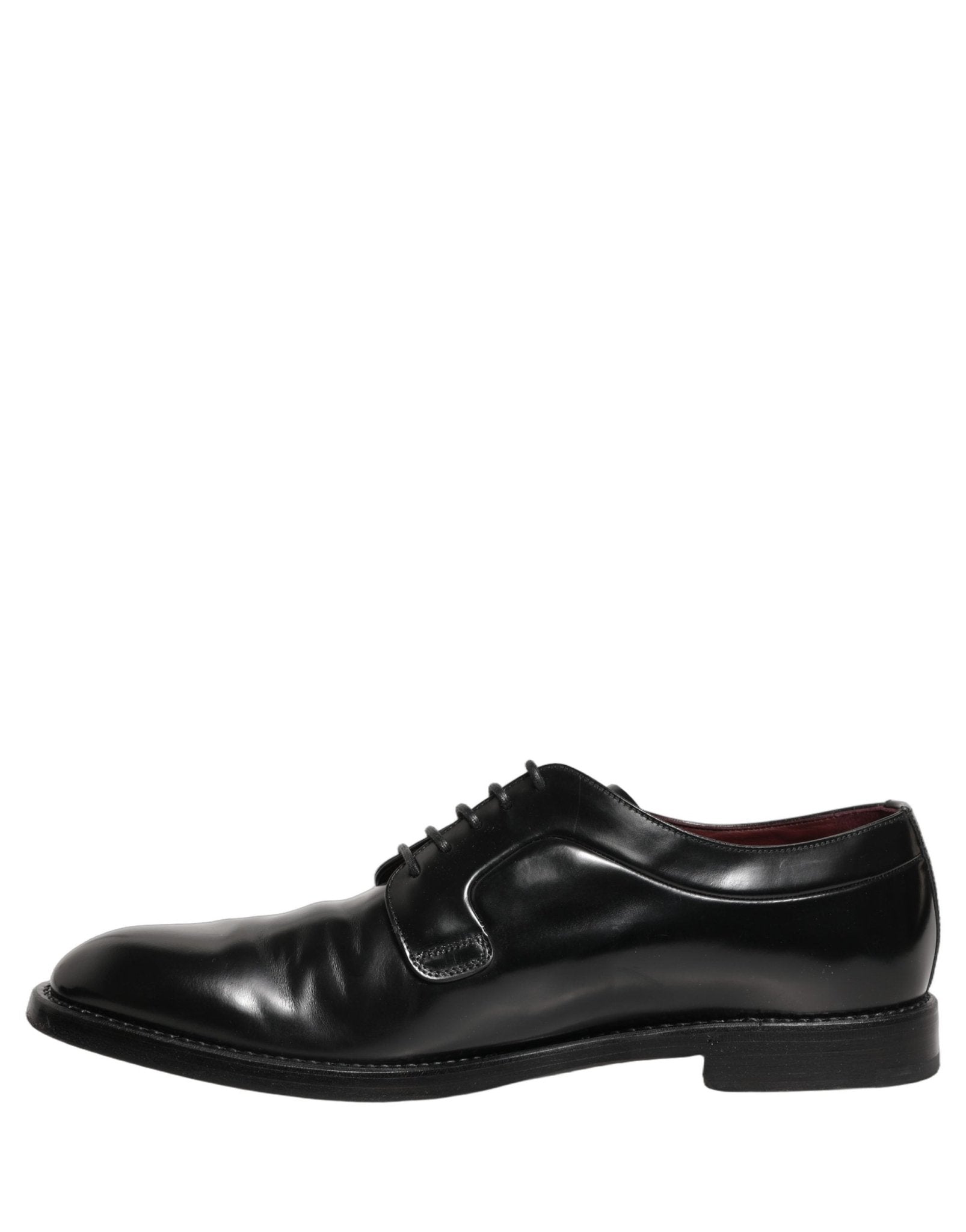 Dolce & Gabbana Black Leather Derby Dress Men Formal Shoes - RIMODA